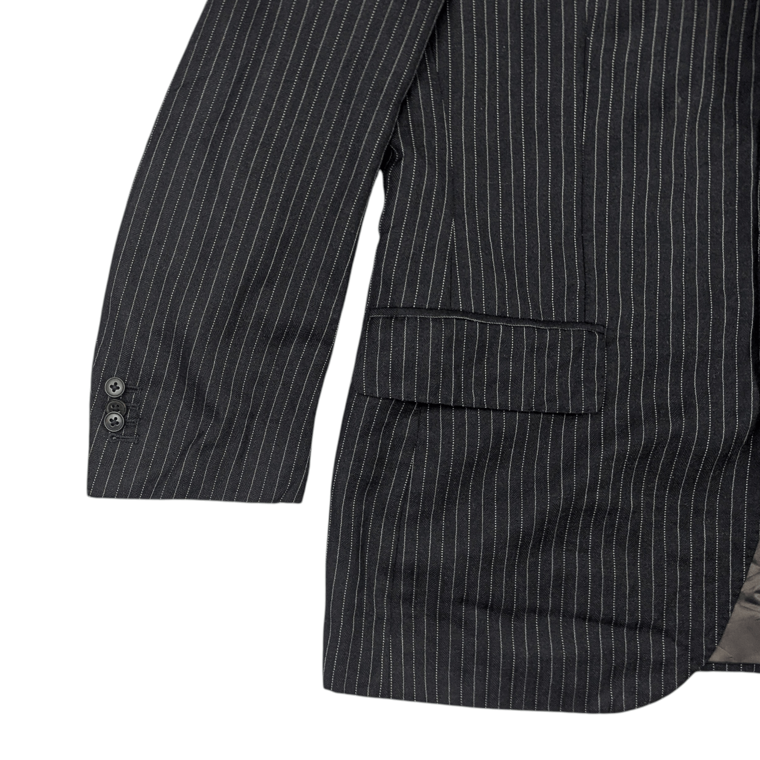 Japanese Brand THE SUIT COMPANY Blazer Smart Formal Coat British Wool Size US L / EU 52-54 / 3 - 7 Thumbnail
