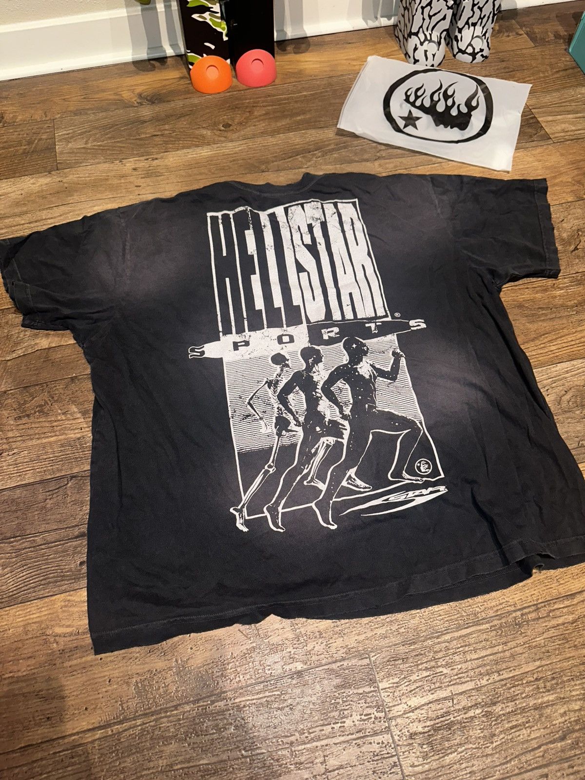HELLSTAR Hellstar Big Rings T-Shirt XXL Size US XXL / EU 58 / 5 - 2 Thumbnail