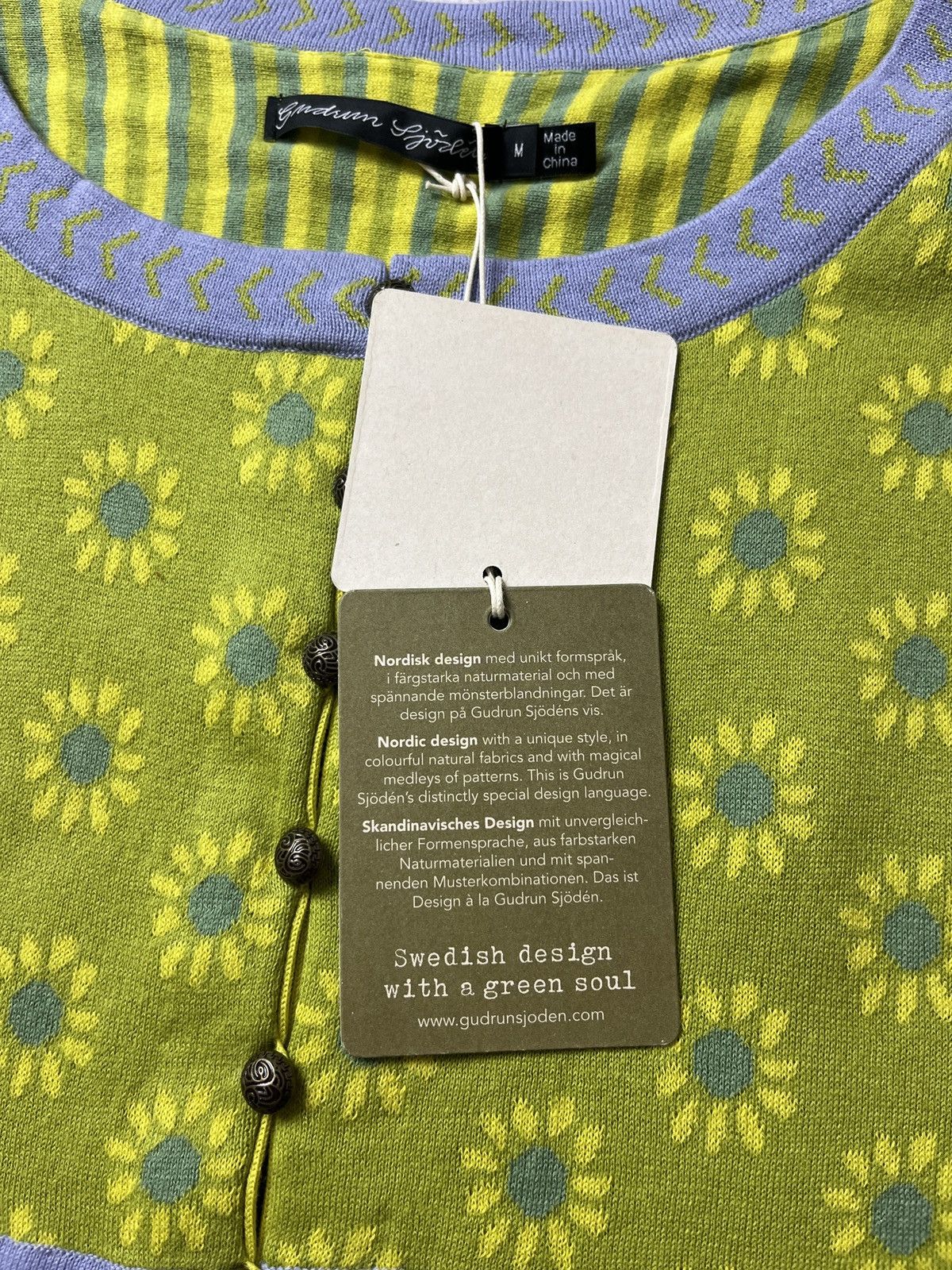 Gudrun Sjoden Women’s Gudrun Sjoden Folkloric Floral Embroidered Cardigan Size M / US 6-8 / IT 42-44 - 9 Thumbnail