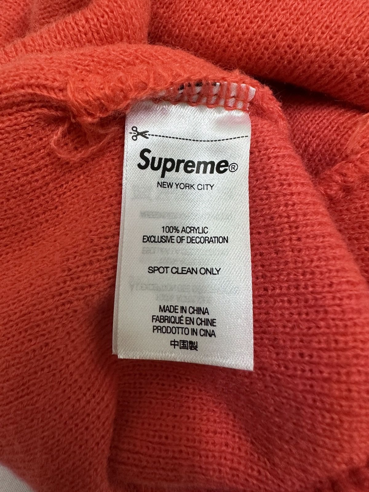 Supreme × Vintage RARE ‼️ Vintage Supreme 1994 Spellout Big Logo Beanie Size ONE SIZE - 5 Thumbnail