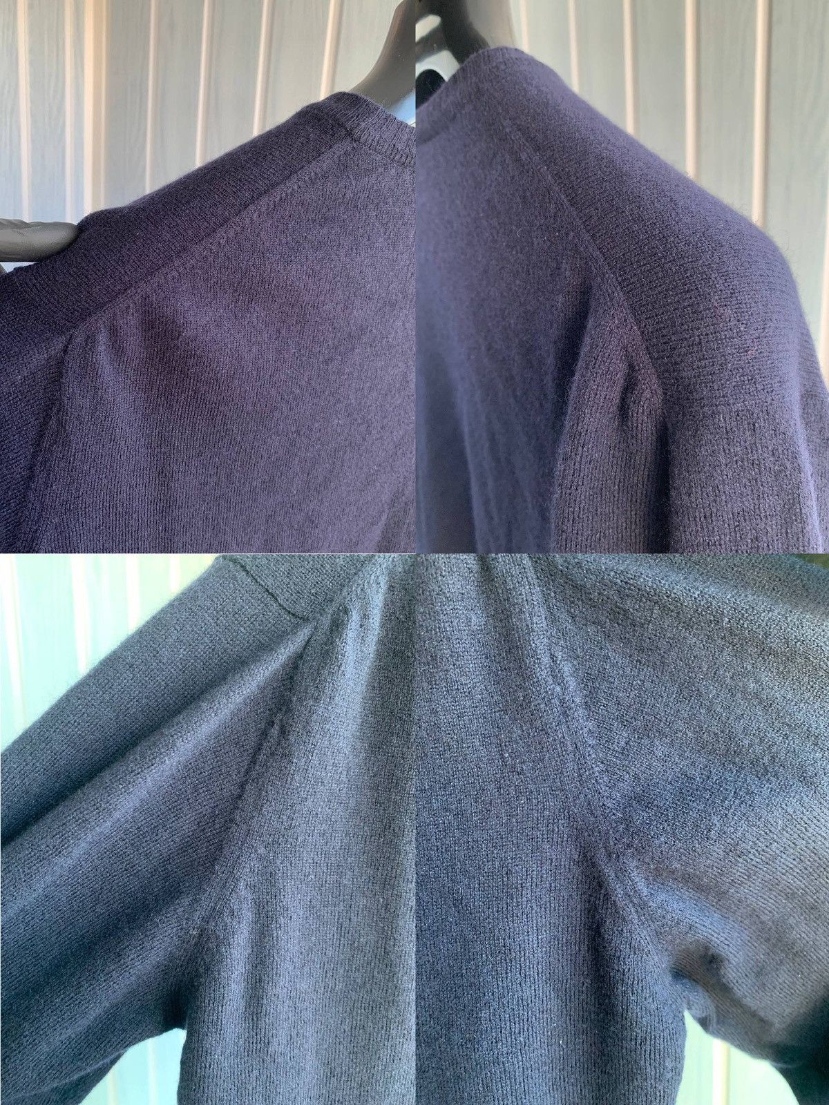 Lacoste Vintage Lacoste Men Navy Wool Knit Classic Sweater Size US M / EU 48-50 / 2 - 21 Thumbnail