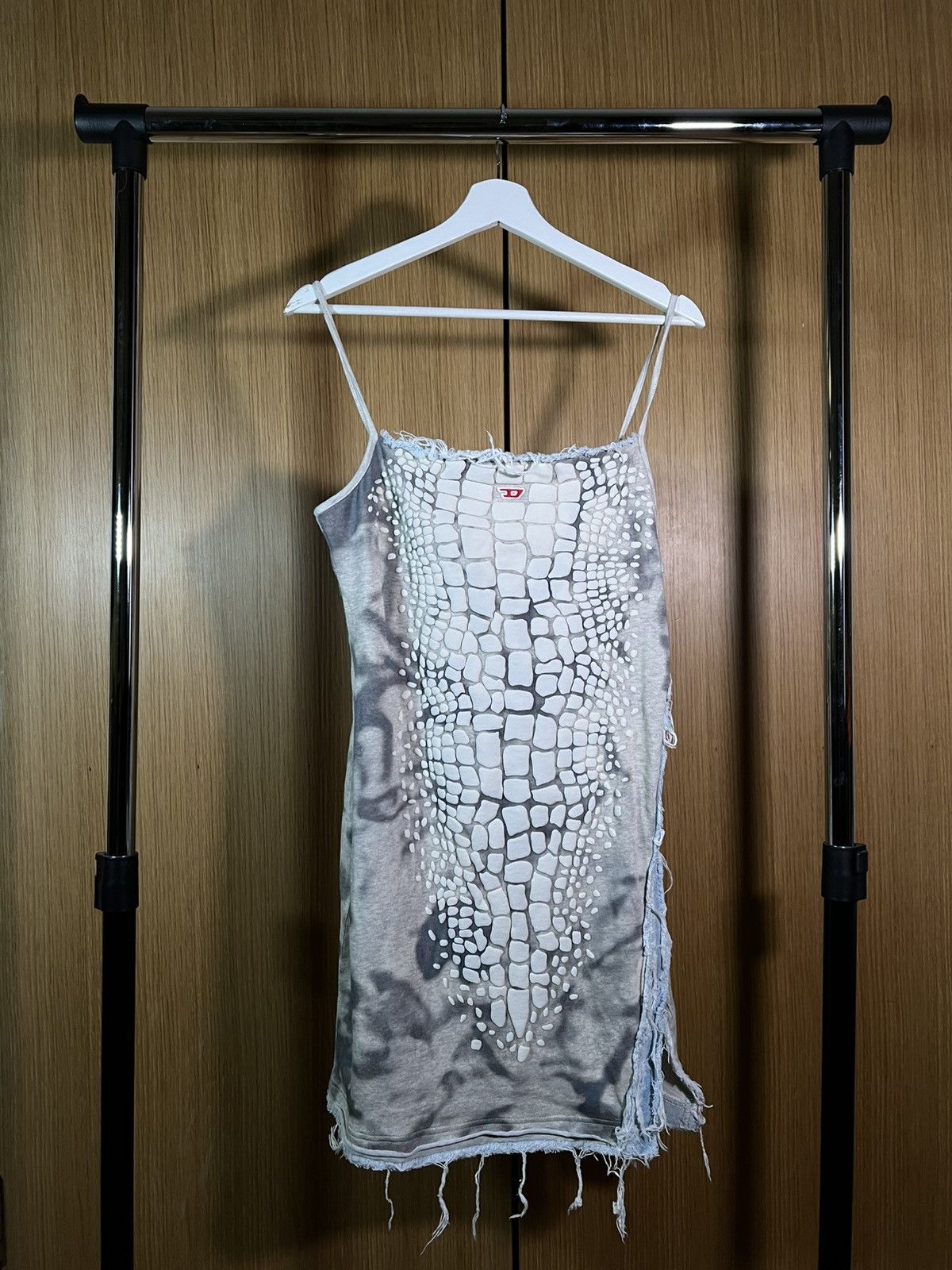 Diesel D-Hople crocodile-effect dress Size M / US 6-8 / IT 42-44 - 2 Thumbnail