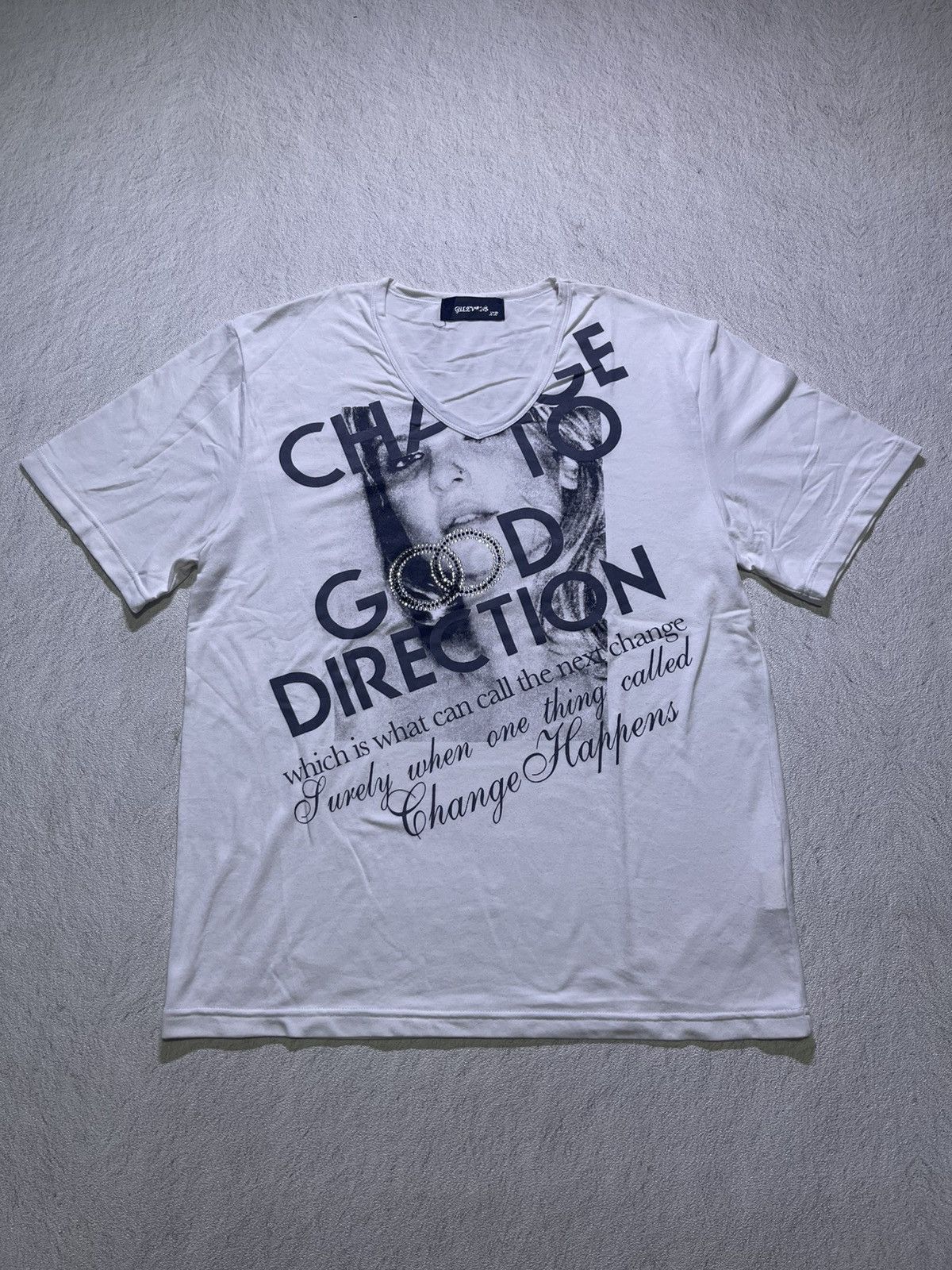 Japanese Brand Y2K GLLEVANS short sleeve tshirt Size US M / EU 48-50 / 2 - 1 Thumbnail