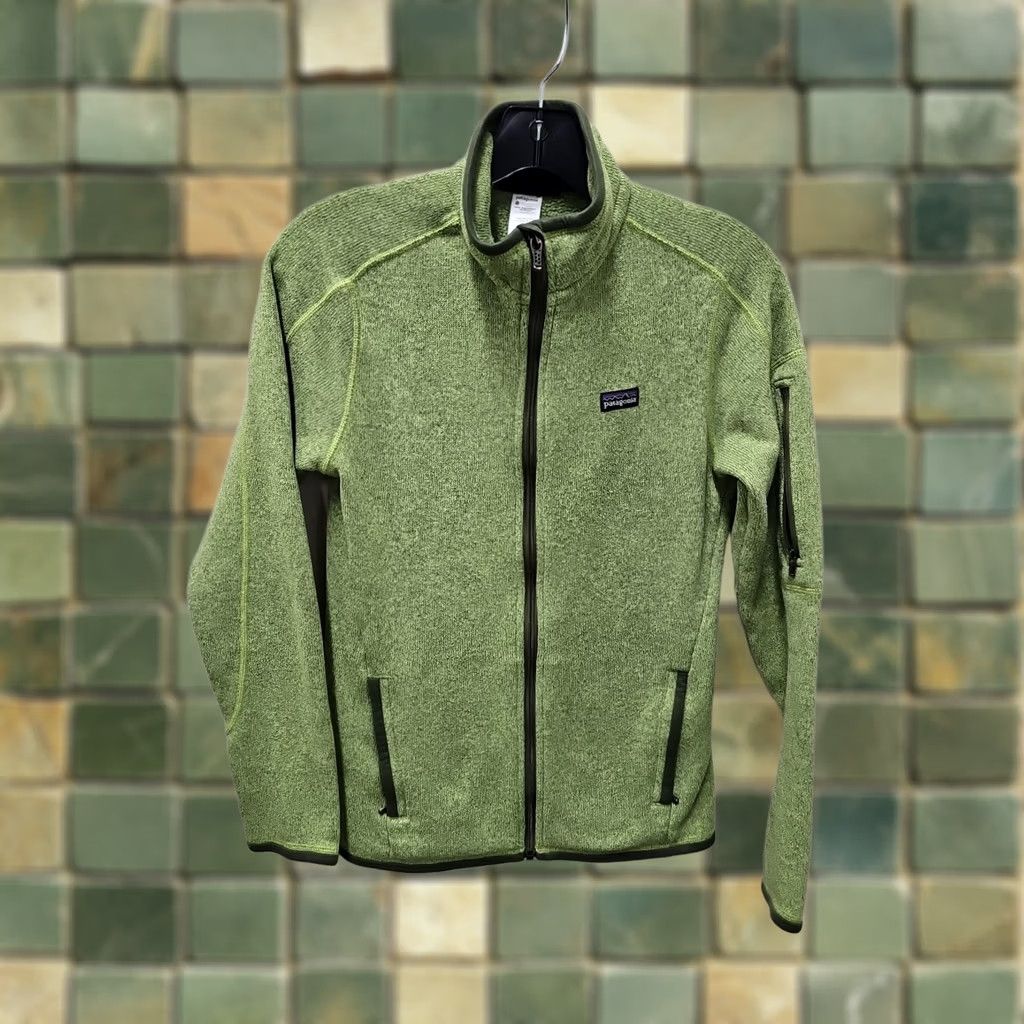 Patagonia Patagonia Women's Better Sweater Jacket Lemon Lime Green Small Outdoors Jacket Women Slim? (rephrase) Size S / US 4 / IT 40 - 1 Thumbnail