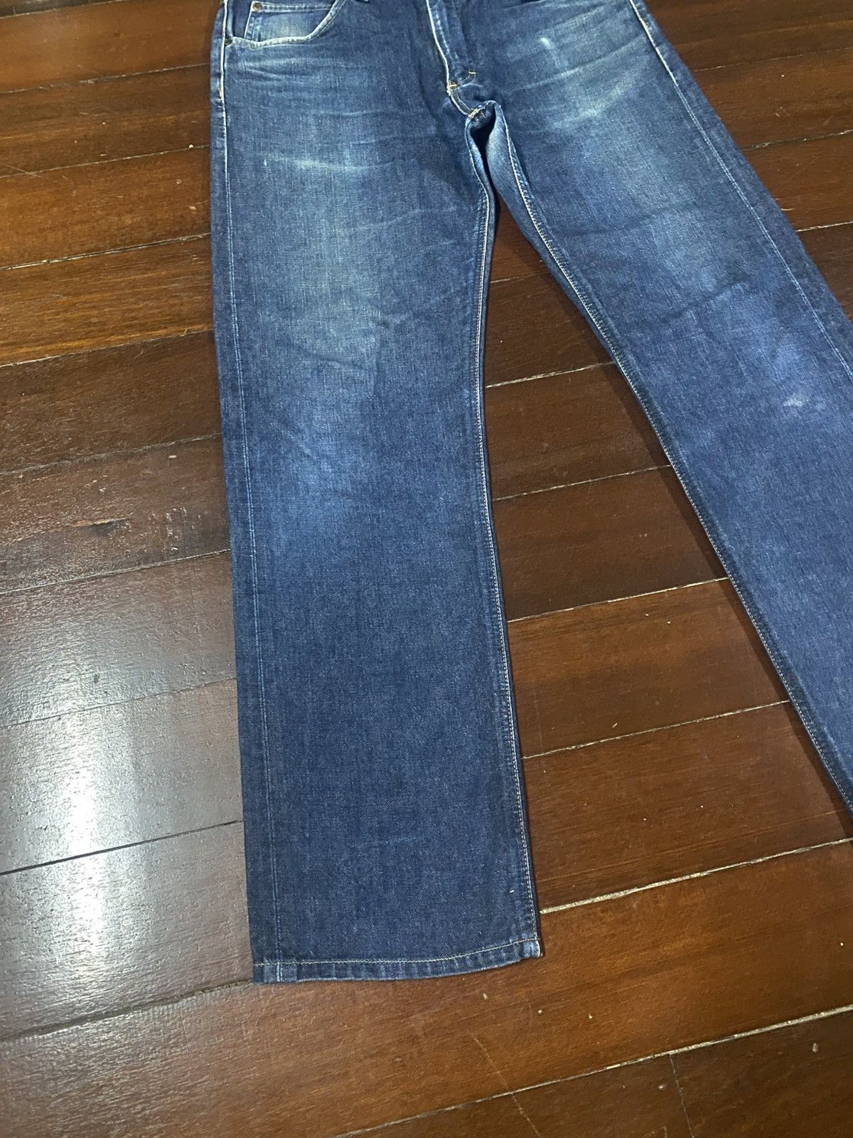 Hysteric Glamour Vintage Lee Rider Distressed Flared Jeans distressed rework Size US 35 - 3 Thumbnail