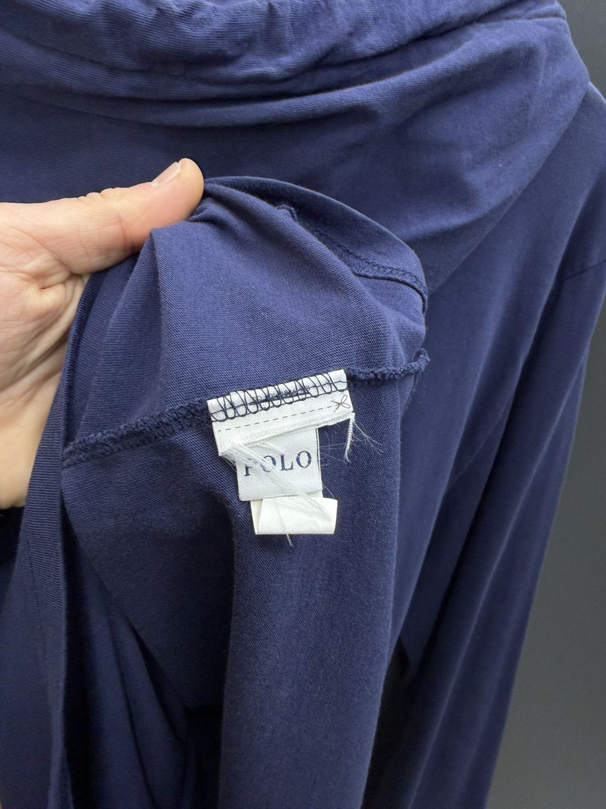 Polo Ralph Lauren Polo Ralph Lauren Navy Hoodie Long Sleeve Pony Logo Size M Size US M / EU 48-50 / 2 - 8 Thumbnail