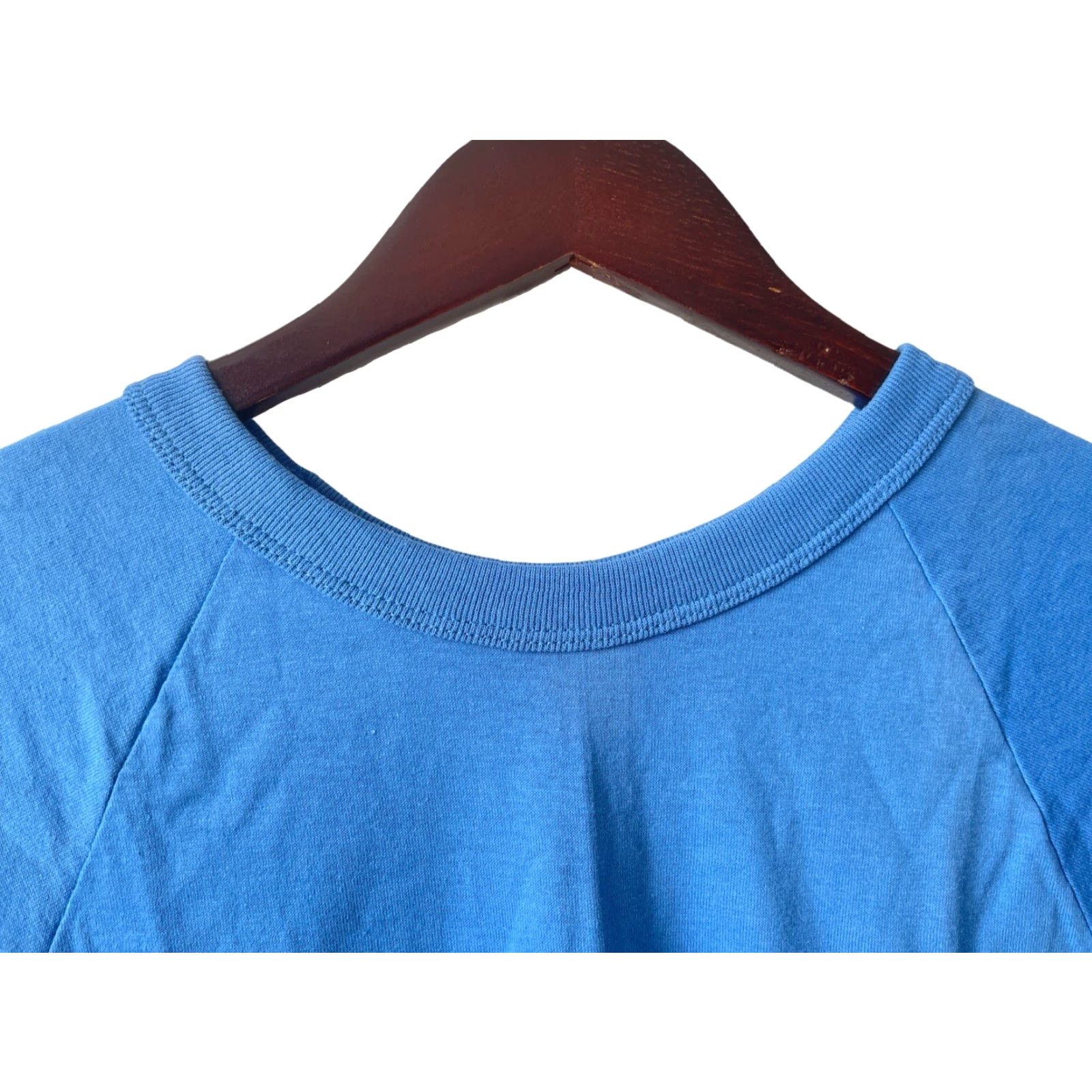 Russell Athletic VINTAGE Russell Athletic Baseball T-Shirt Mens L Blue 90s Deadstock USA Size US L / EU 52-54 / 3 - 2 Thumbnail