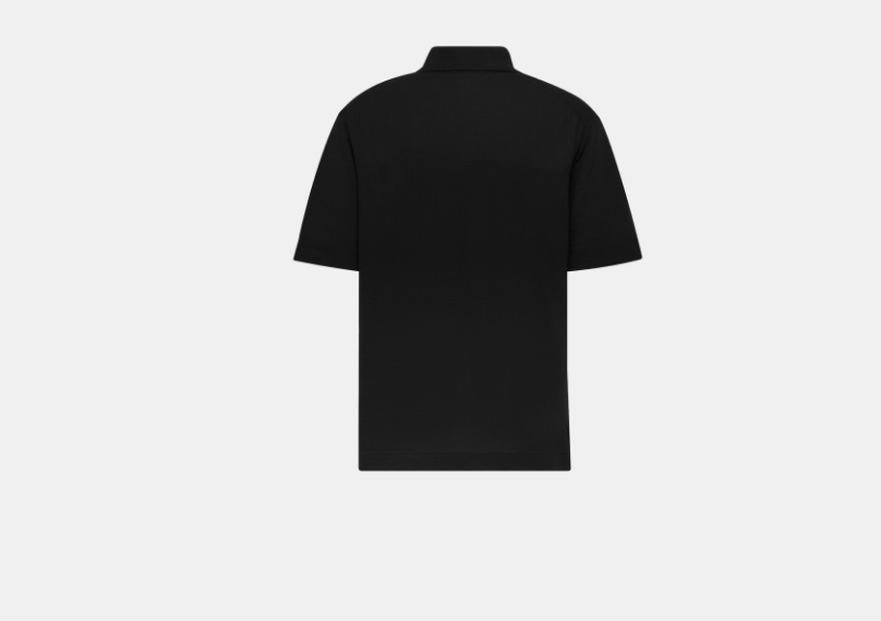 Dior o1w1db11025 493M80 Dior Couture Polo Shirt in Black Size US M / EU 48-50 / 2 - 2 Thumbnail