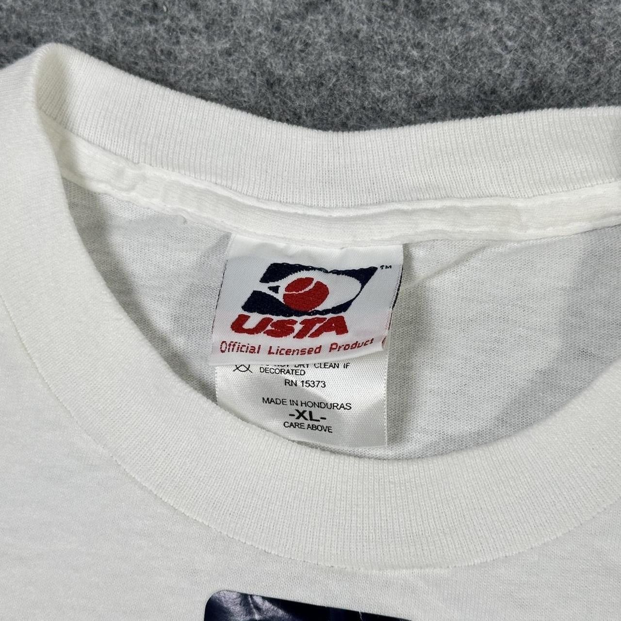 Vintage Vintage Official USTA US Open 2001 Shirt Size US XL / EU 56 / 4 - 4 Thumbnail