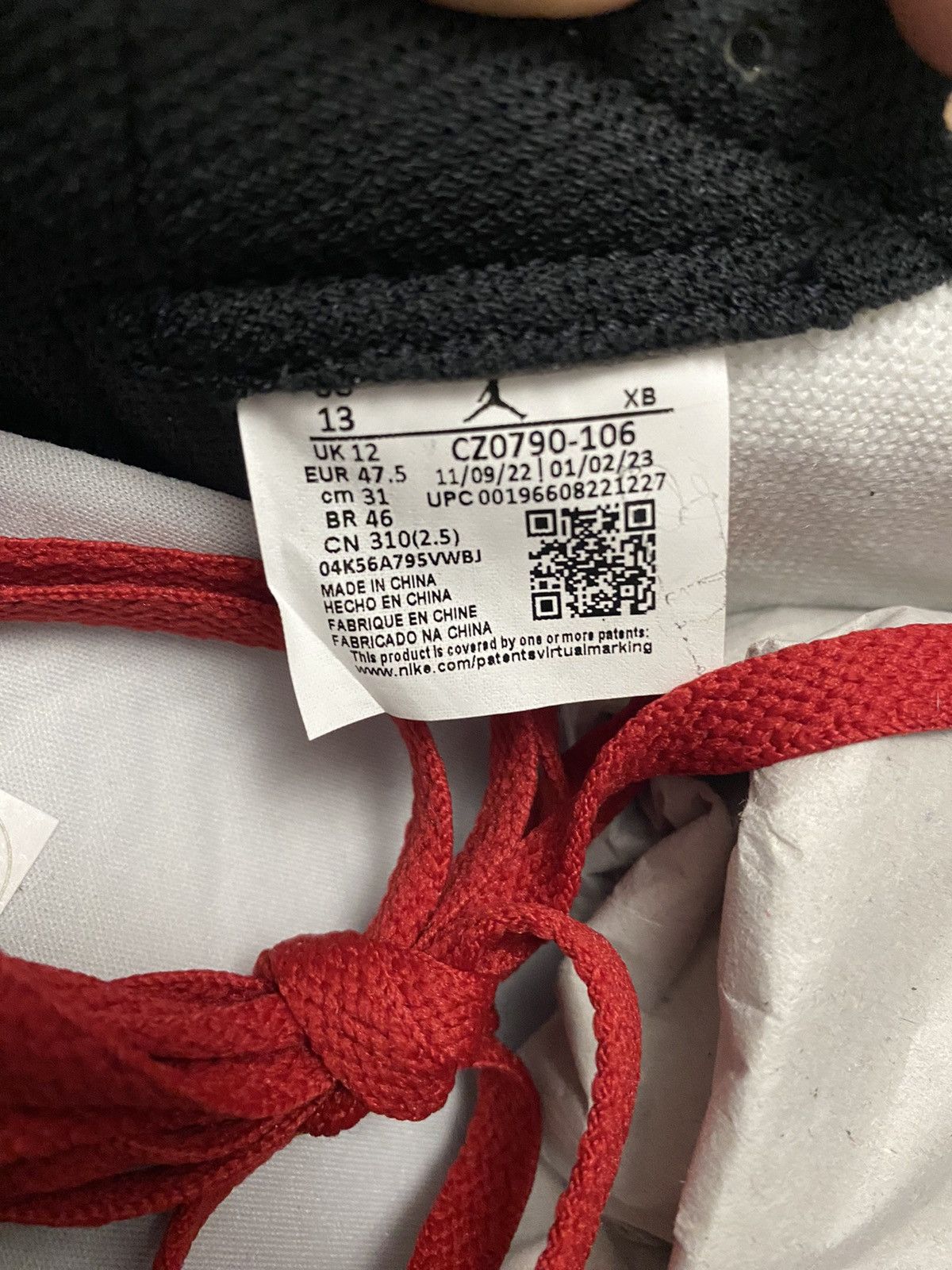 Jordan Brand × Nike Size 13 - Jordan 1 Low Retro Black Toe Chicago Red Men's Size US 13 / EU 46 - 7 Thumbnail