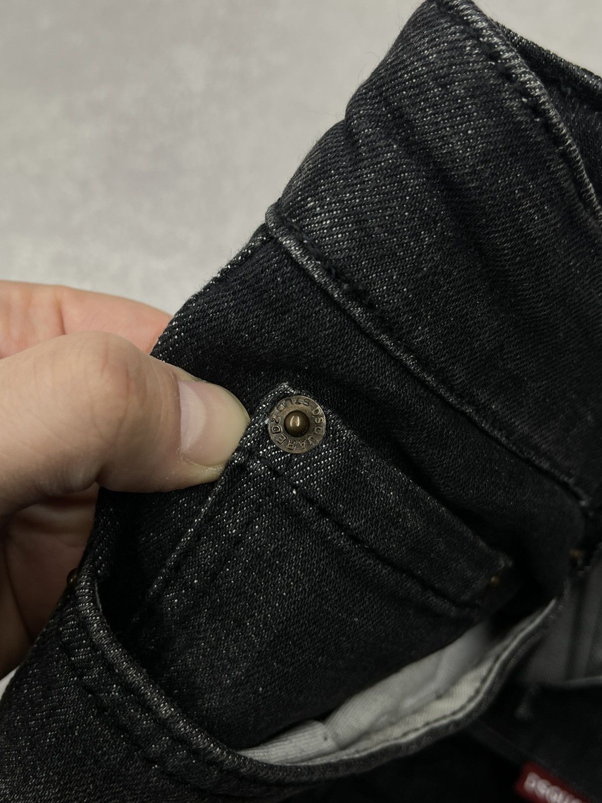 Dsquared2 Dsquared2 Cool Guy Faded Ripped Denim Jeans Black Size US 36 / EU 52 - 13 Thumbnail