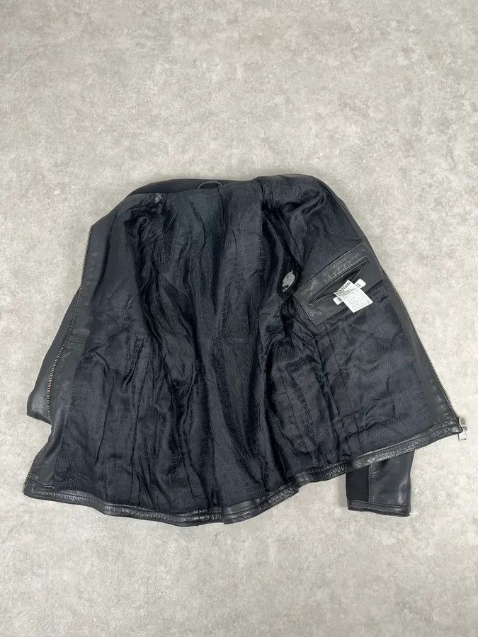 Dirk Bikkembergs 2000s Dirk Bikkembergs Hybird Leather Jacket Size US M / EU 48-50 / 2 - 12 Thumbnail