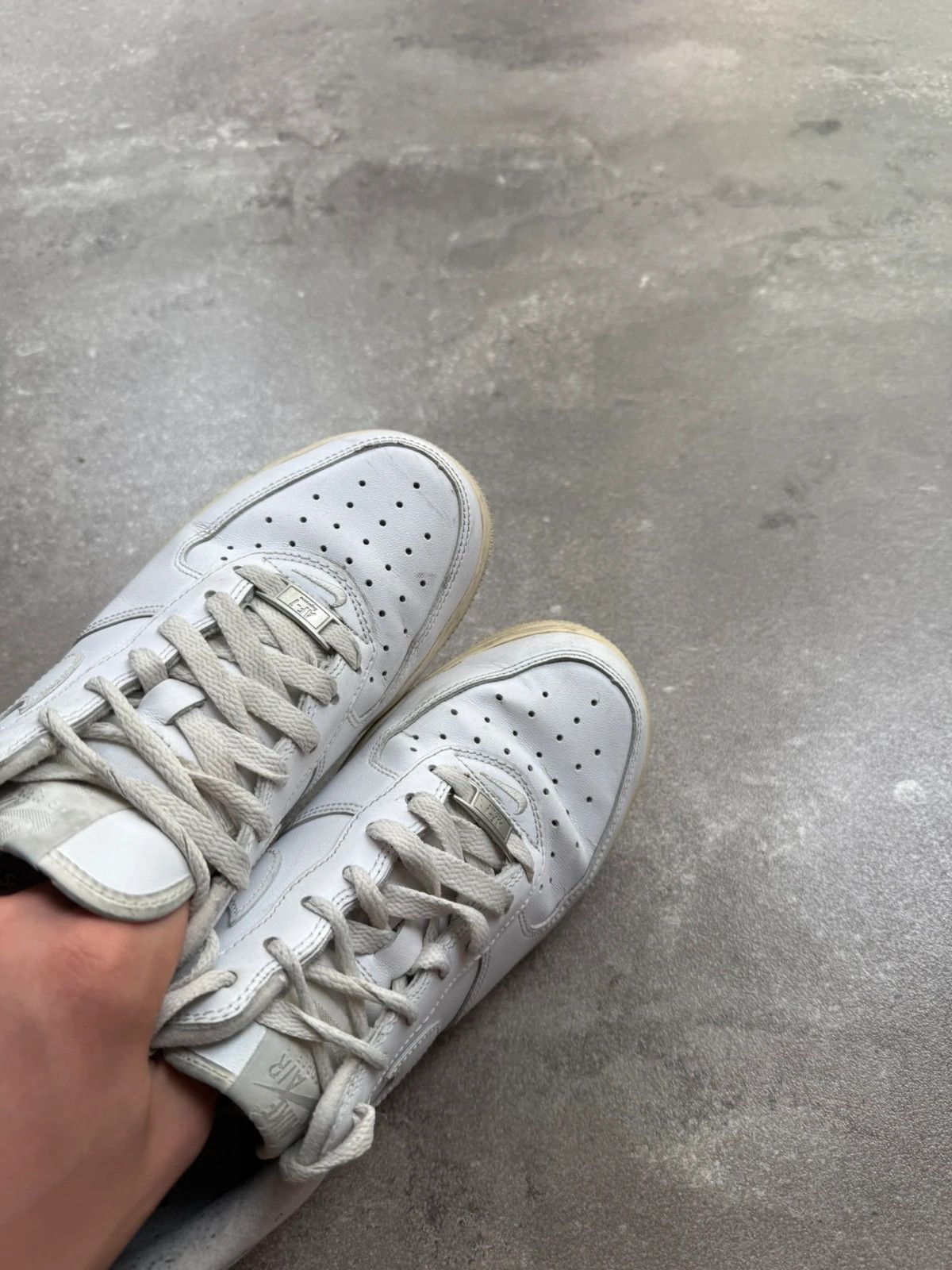 Nike Nike x Supreme Air Force 1 basket shoes sneakers street wear Size US 6.5 / IT 36.5 - 10 Thumbnail