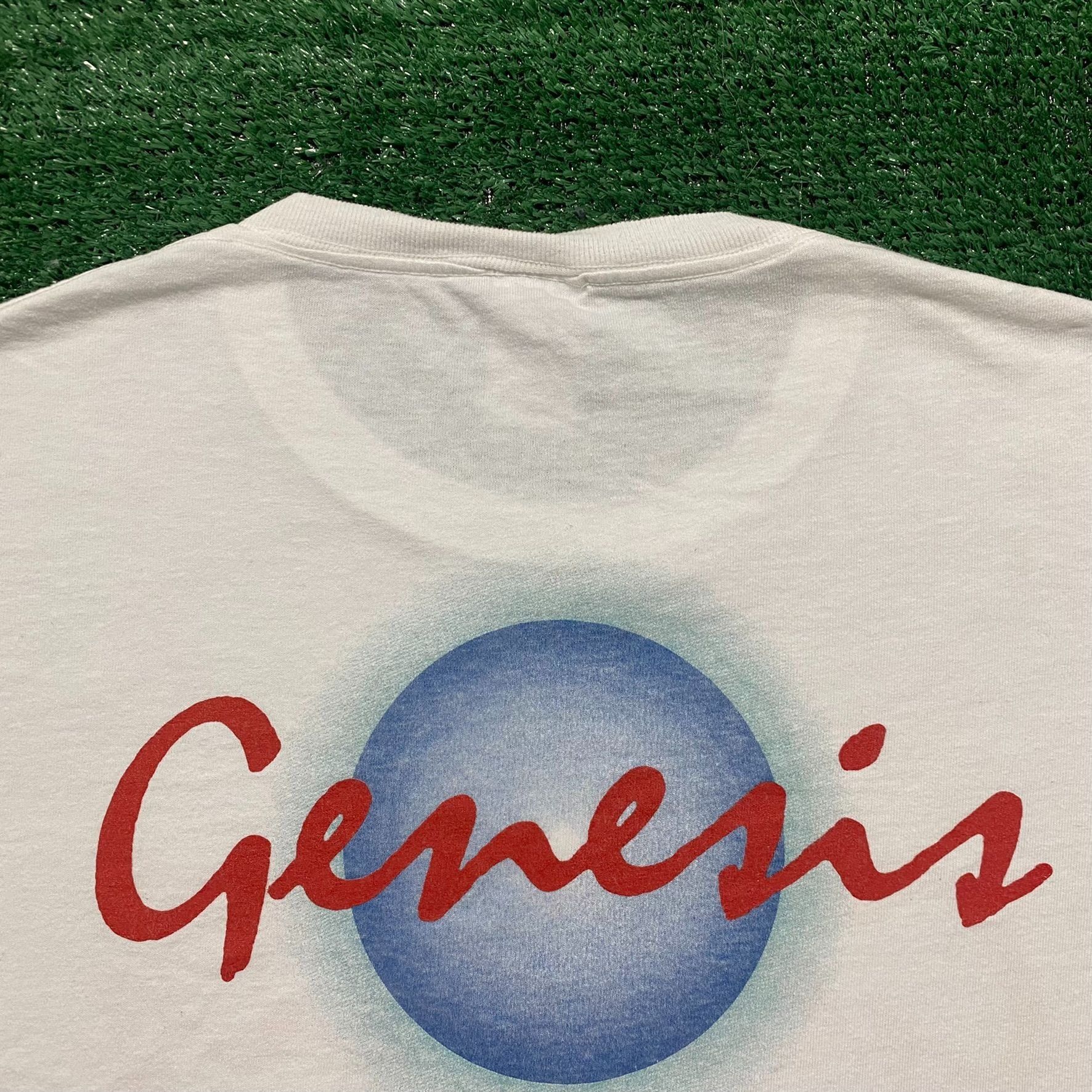 Band Tees Vintage Y2K Genesis Logo Baggy Essential Rock Band Tee Size US XL / EU 56 / 4 - 6 Thumbnail