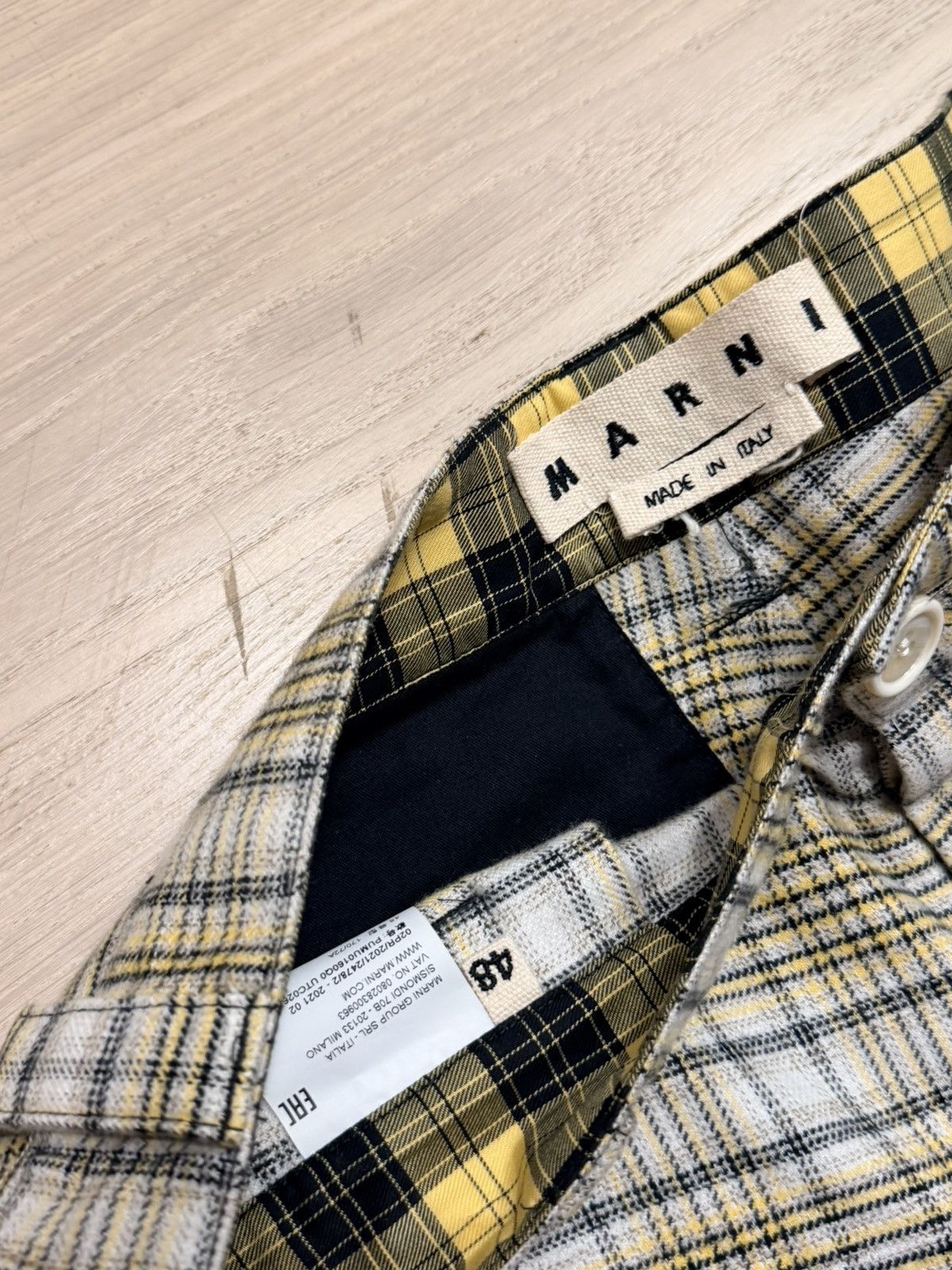 Marni Marni Checker Pants Size US 38 / EU 54 - 3 Thumbnail