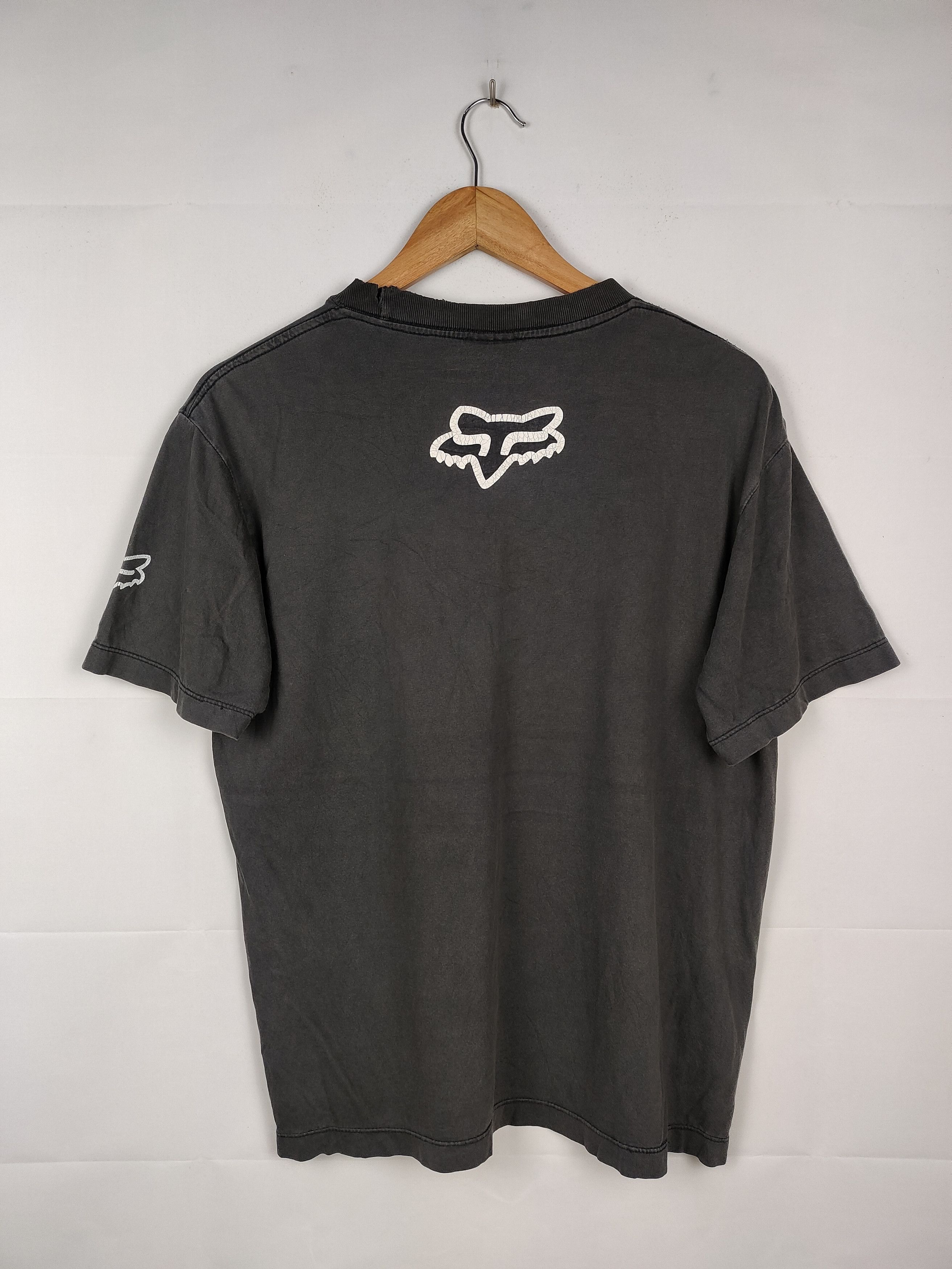 Fox Racing × Vintage Vintage Fox Racing Distressed Shirt Size US M / EU 48-50 / 2 - 4 Thumbnail