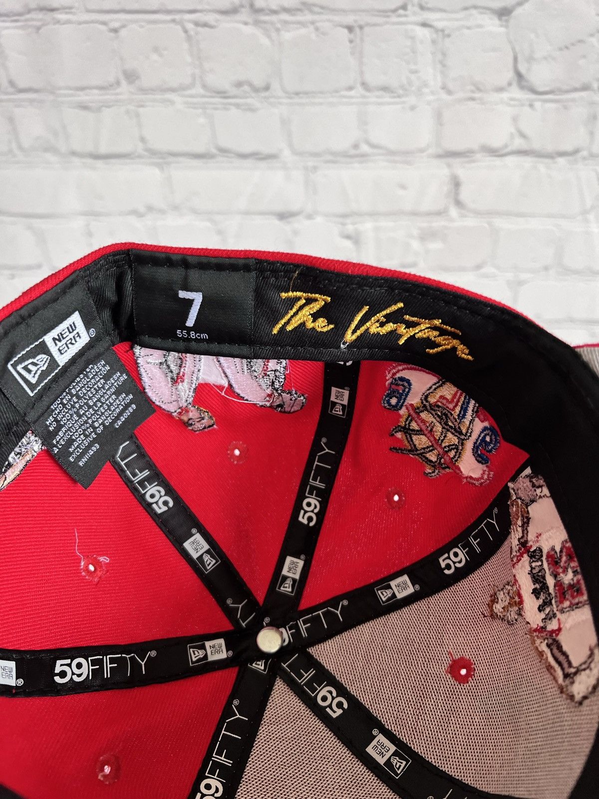 New Era Chicago Bulls Customized New Era Fitted Hat Size ONE SIZE - 6 Thumbnail