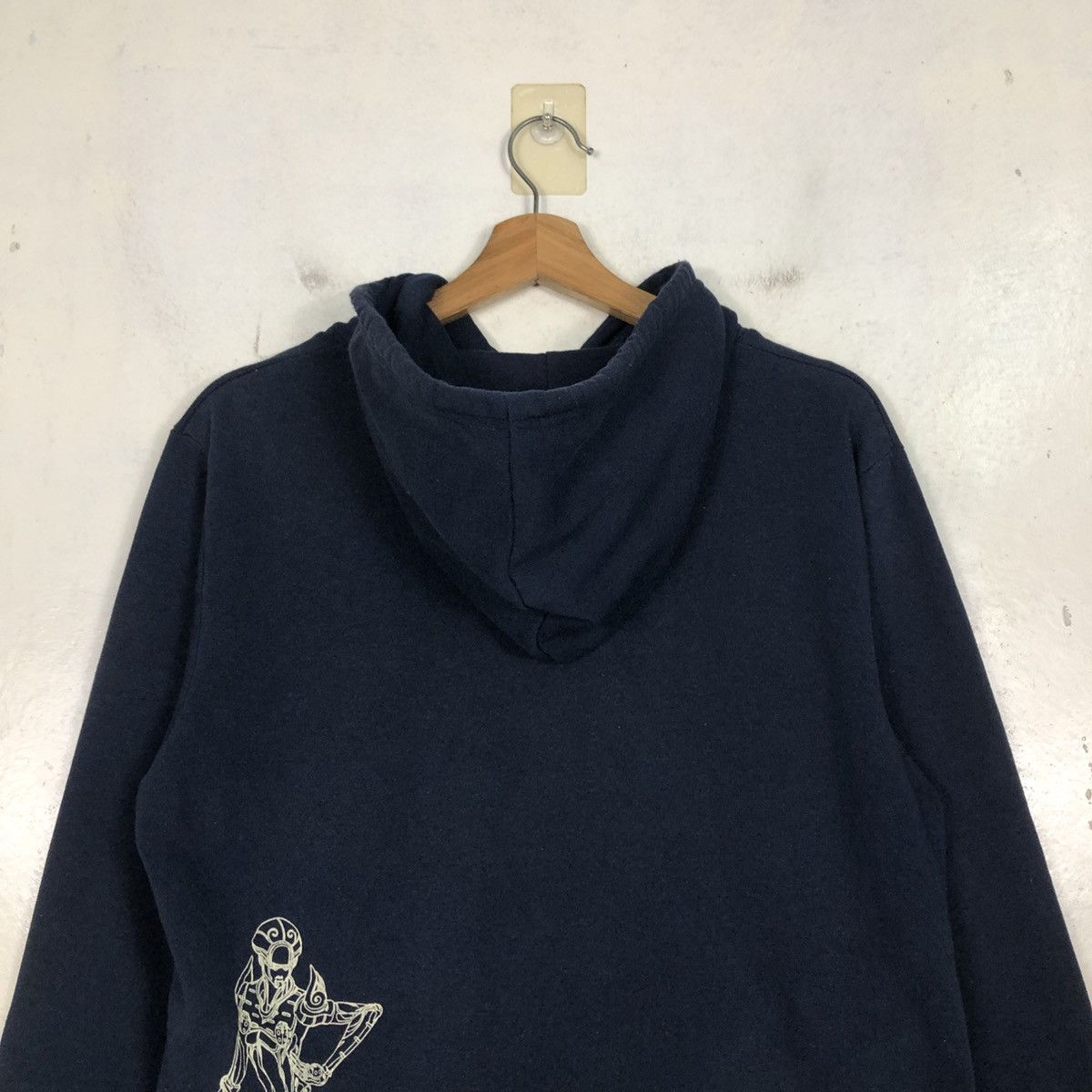Japanese Brand 📌Vintage Hoodie Pull Over Giorno Giovanna Big Logo Size US L / EU 52-54 / 3 - 11 Thumbnail