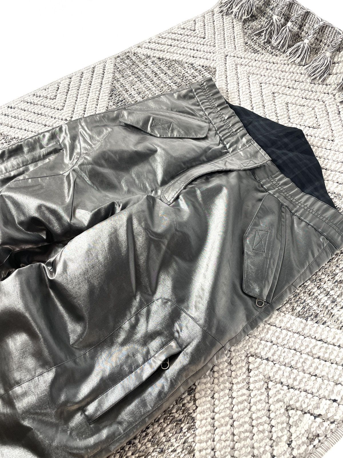 Burberry Burberry London Metallic Ski Pants - Archive Size US 39 - 4 Thumbnail
