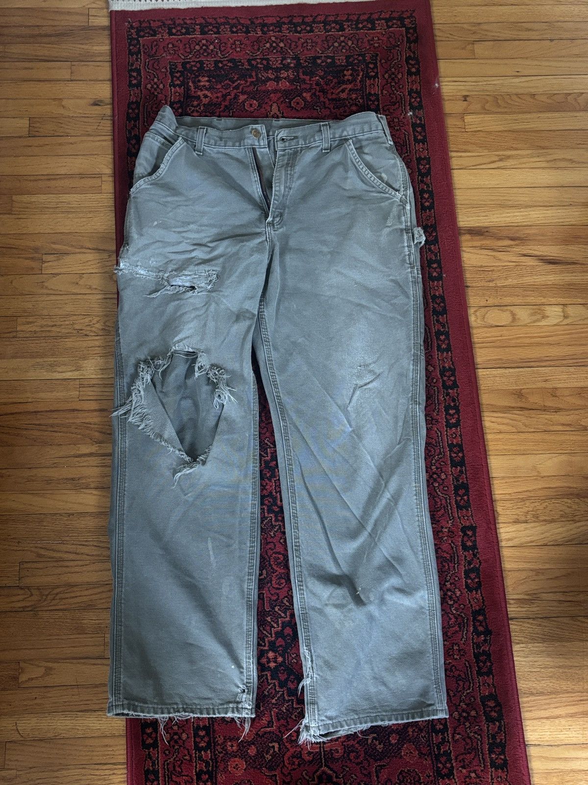 Carhartt Vintage 90s Carhartt Size: 33X32 Size US 33 - 2 Thumbnail