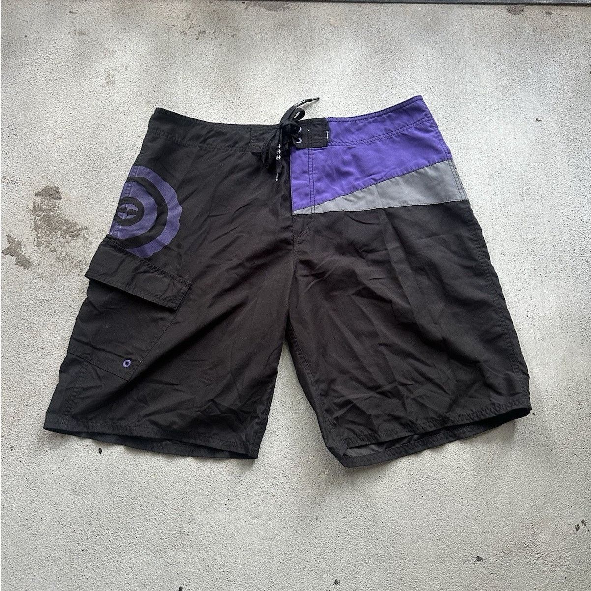 Split Y2K Split Surf Skate Swim Trunks Men’s 38 Size US 38 / EU 54 - 1 Thumbnail