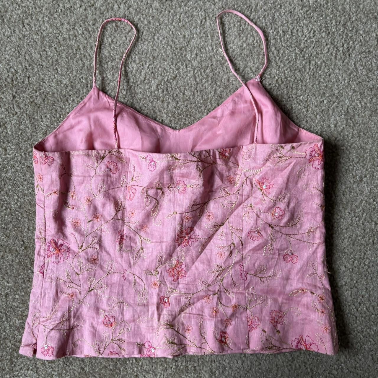 Ann Taylor Ann Taylor Embroidered Beaded Top Size M / US 6-8 / IT 42-44 - 3 Thumbnail