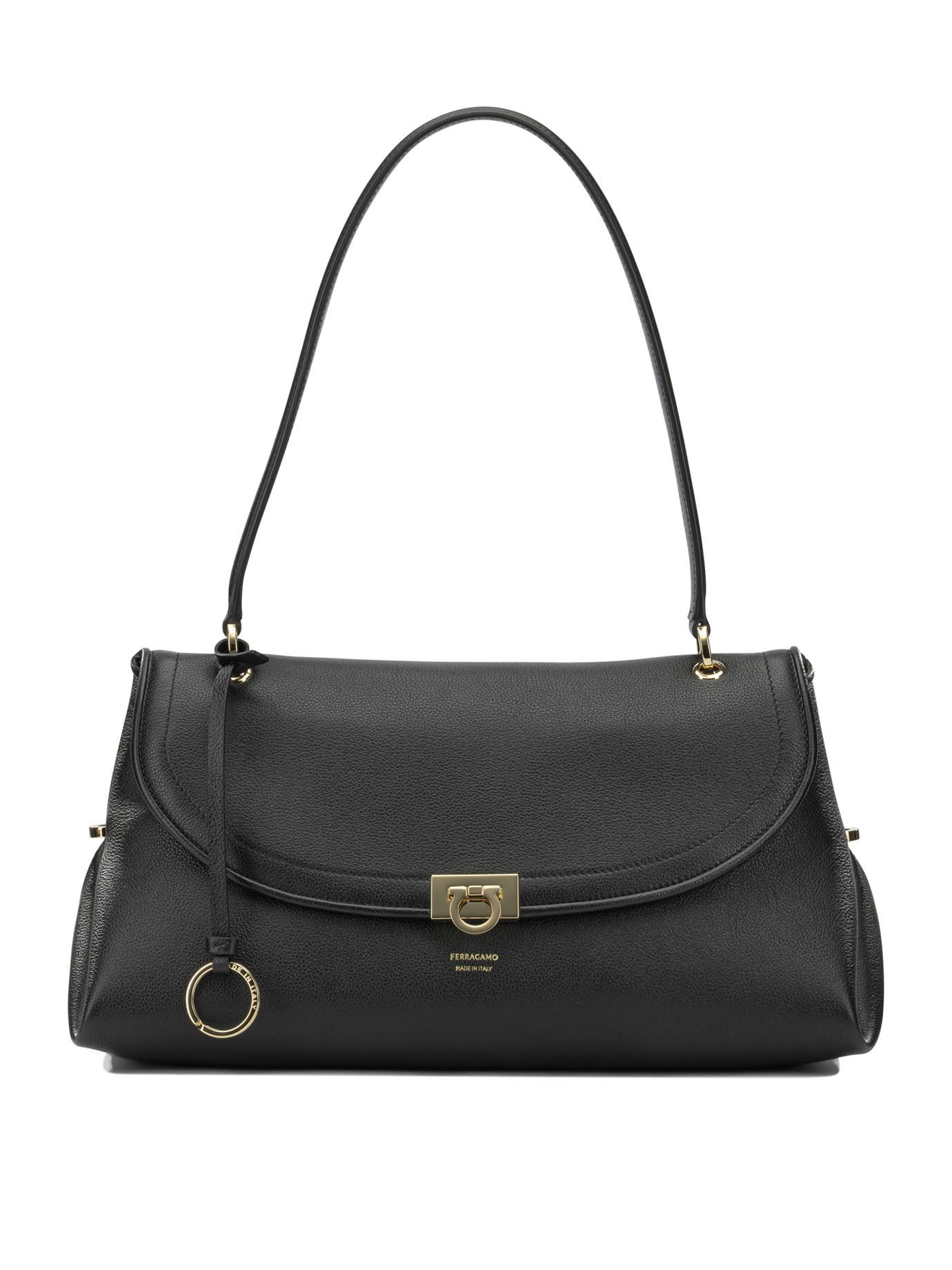 Salvatore Ferragamo Medium Gancini Shoulder Bag Size ONE SIZE - 1 Thumbnail