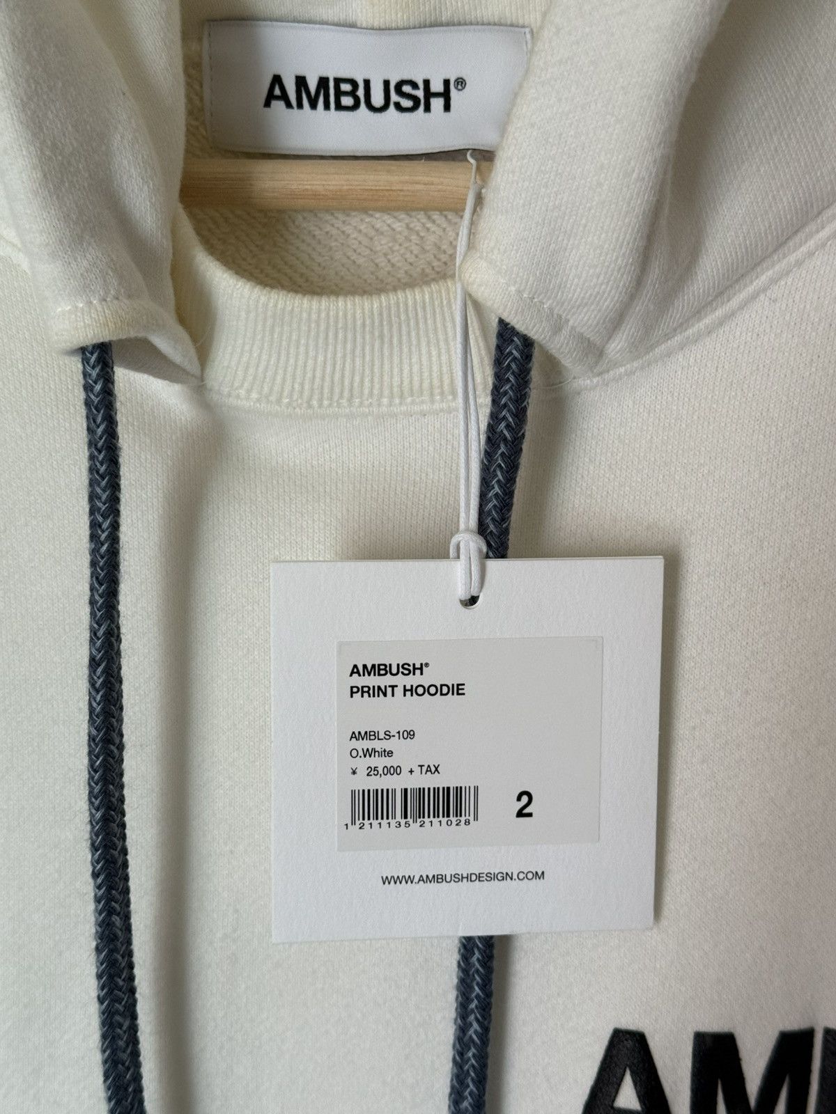 Ambush Design Ambush Design Logo Print Hoodie Sweatshirt. Size 2. Size US M / EU 48-50 / 2 - 3 Thumbnail