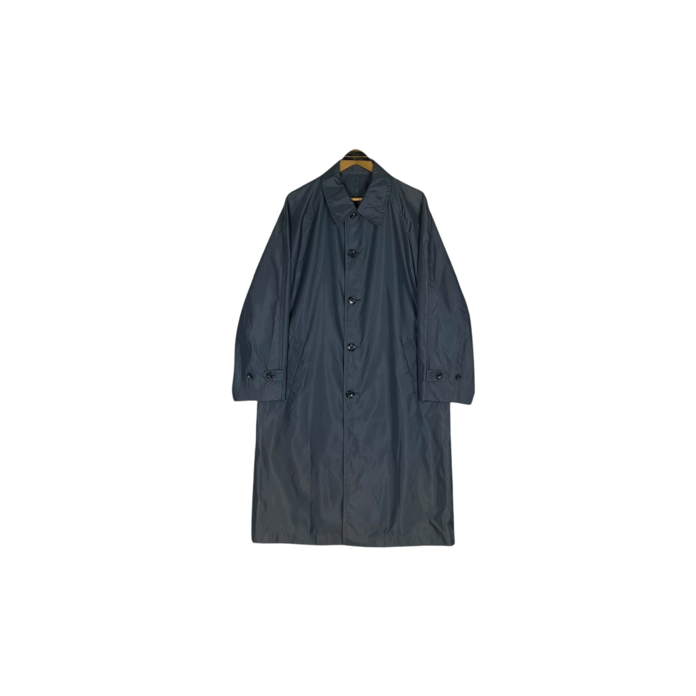 Comme des Garcons Homme Vintage Comme Des Garcons Homme S/S 1999 Nylon Car Coat Size US S / EU 44-46 / 1 - 2 Thumbnail