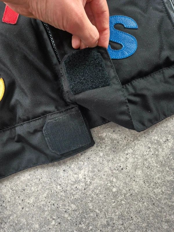 Supreme Supreme Black Vanson Leathers Cordura Letters Jacket Size M Size US M / EU 48-50 / 2 - 4 Thumbnail