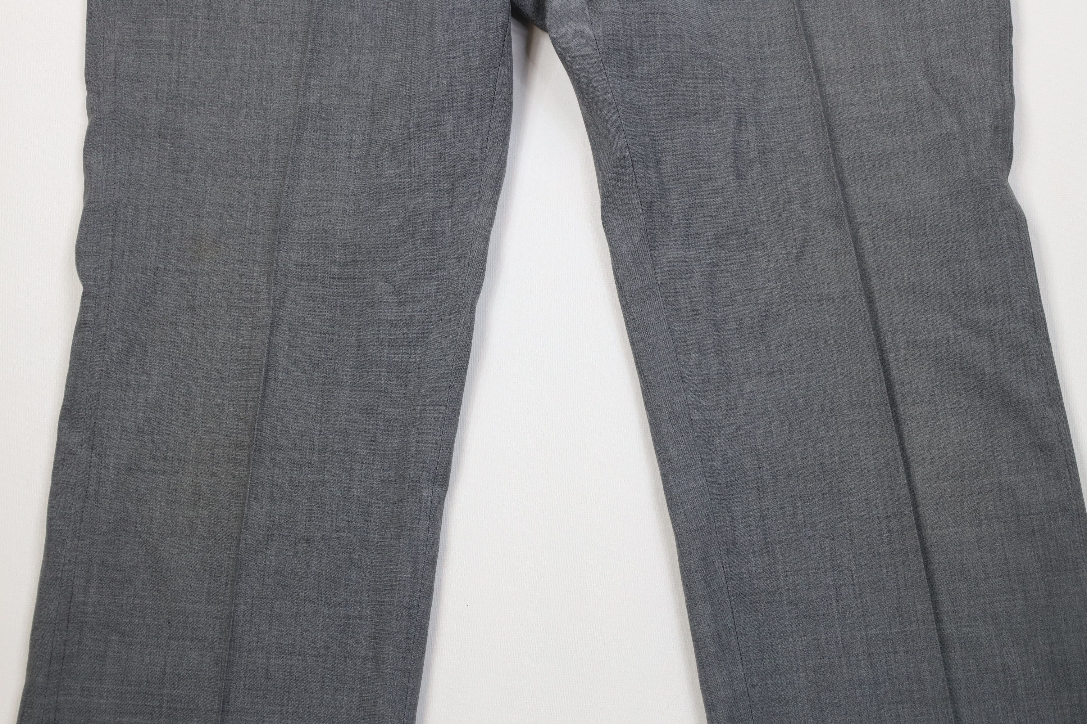 Vintage Vintage 70s Streetwear Chambray Wide Leg Chino Pants USA Size US 38 / EU 54 - 3 Thumbnail