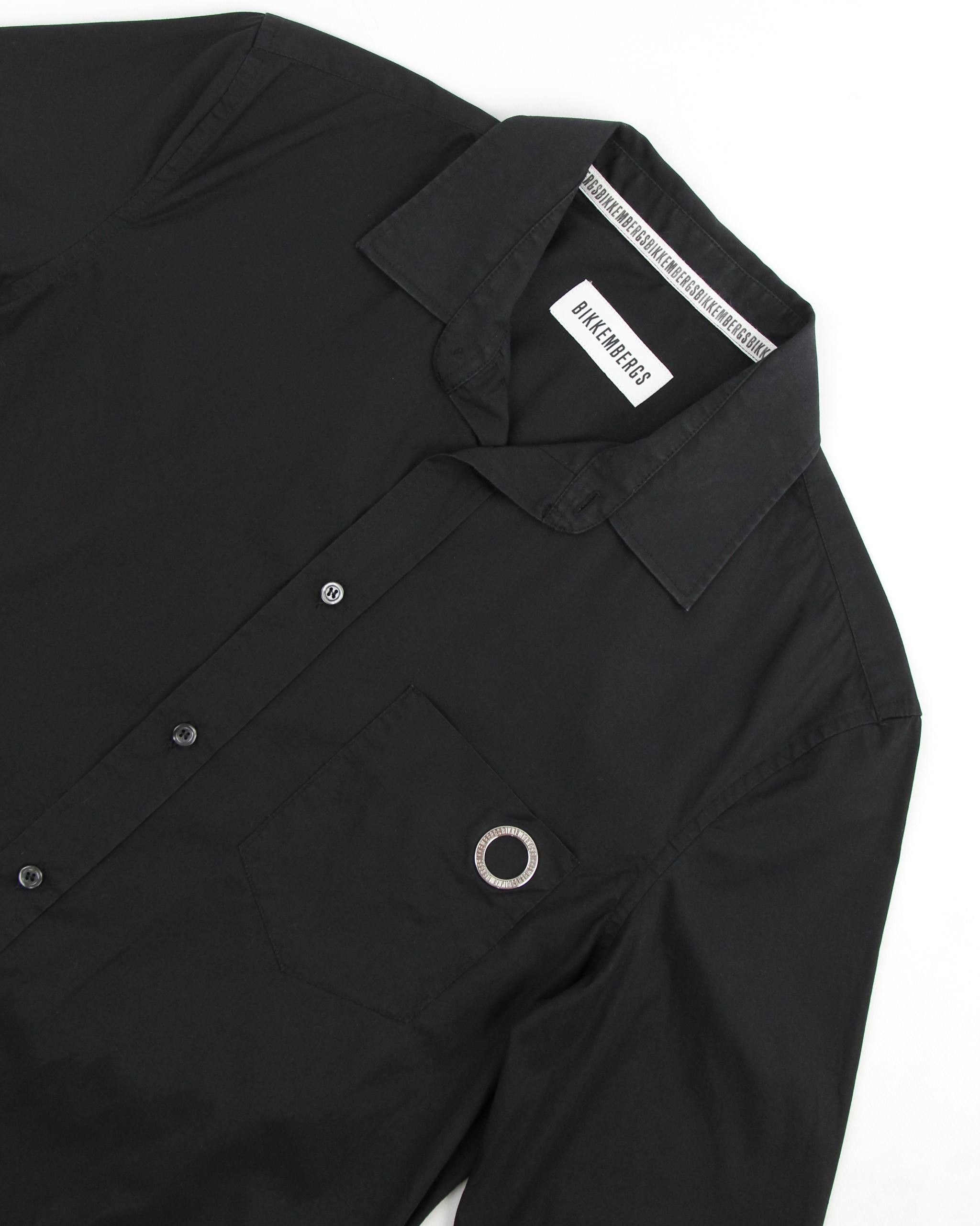 Dirk Bikkembergs BIKKEMBERGS Black shirt with logo Size US L / EU 52-54 / 3 - 6 Thumbnail