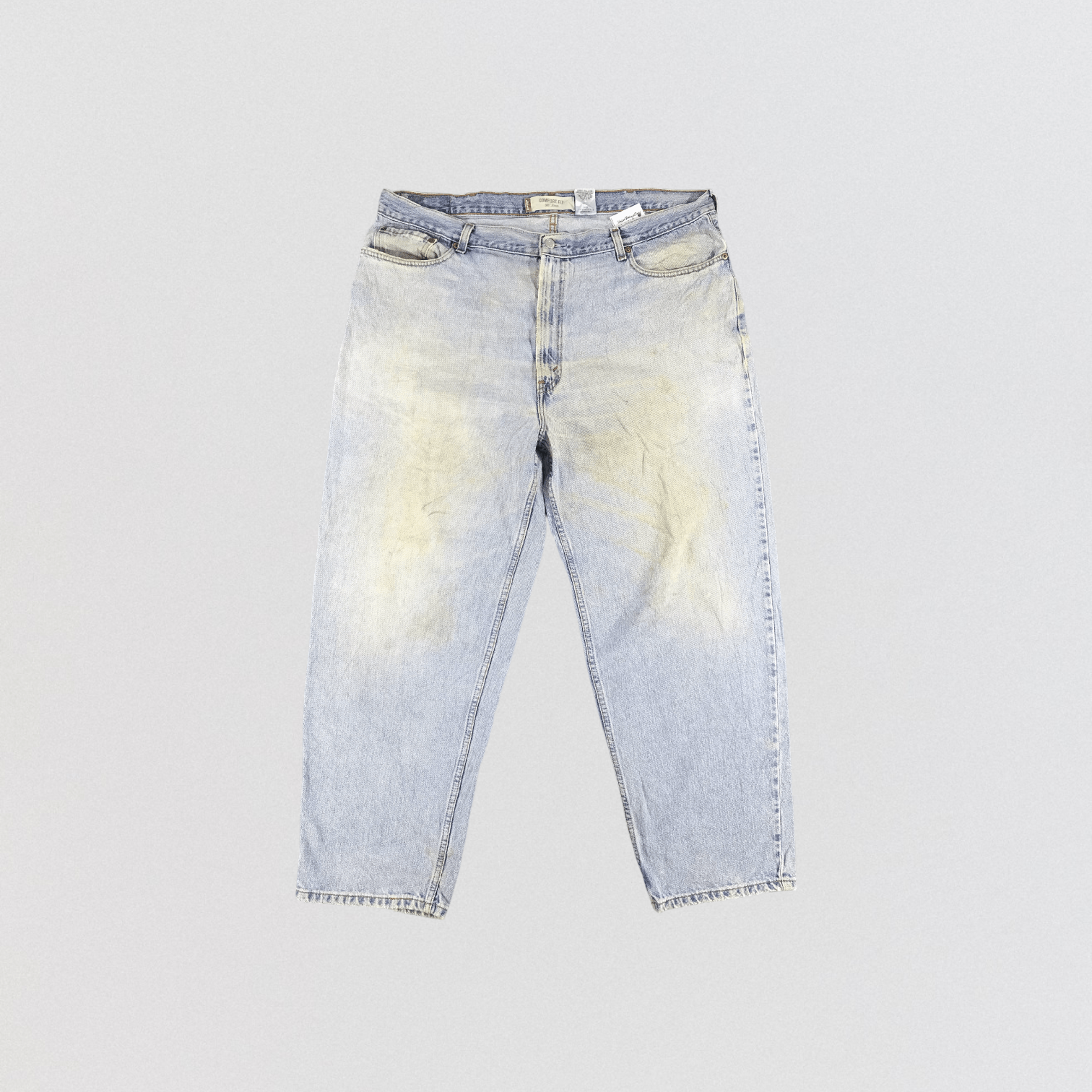 Levi's × Vintage Vintage Light Wash Levis 560 Jeans-JM724 Size US 43 - 1 Thumbnail