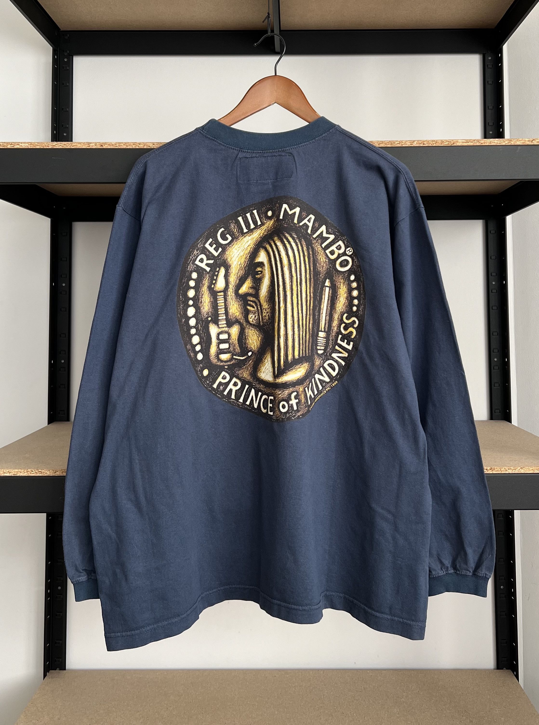 Mambo Vintage 1996 Mambo Surf Navy Long Sleeve T-shirt Size US L / EU 52-54 / 3 - 2 Thumbnail