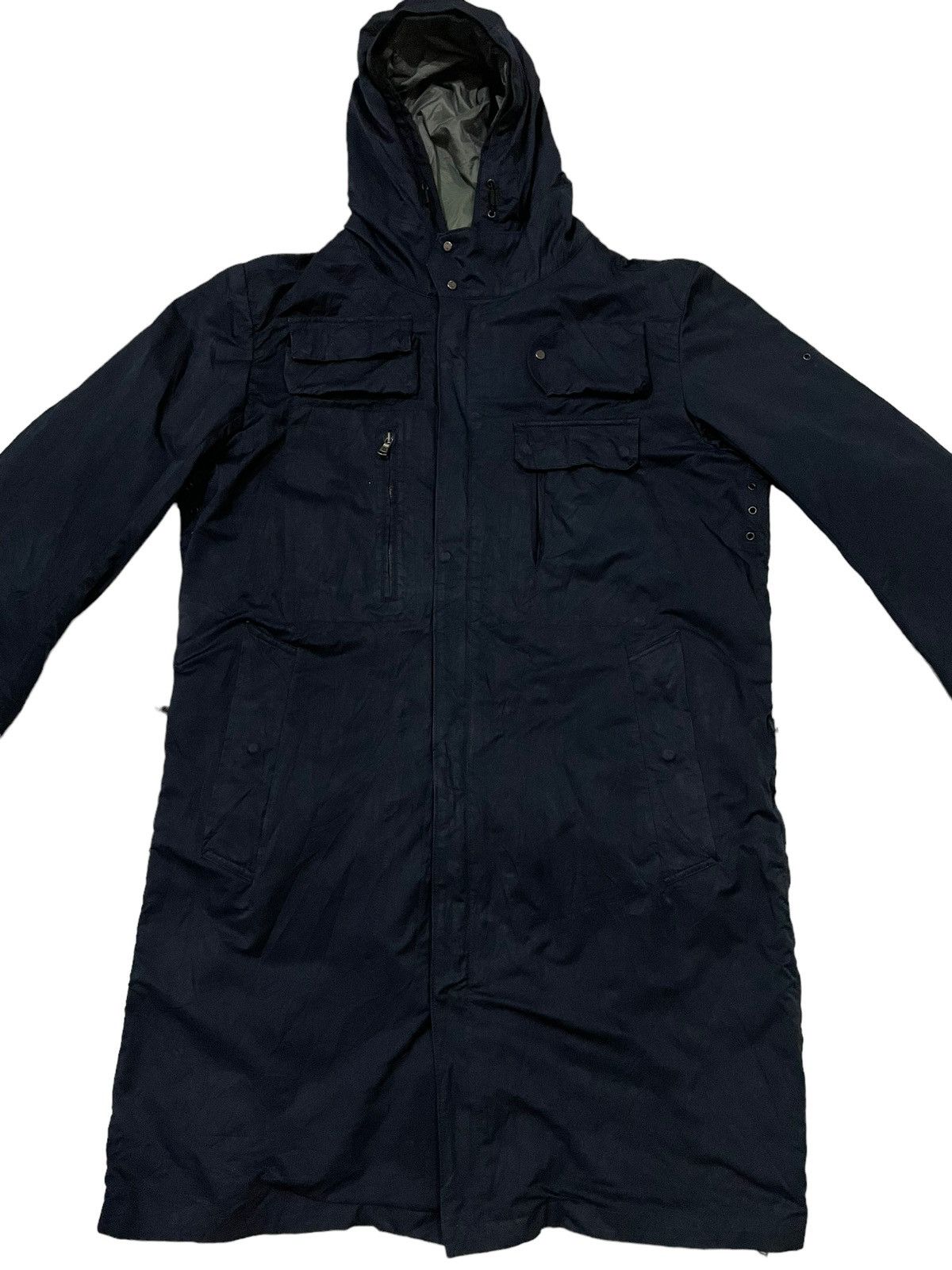 Victorinox × Vintage Y2k Vintage Victorinox Cross Multi-Pocket Trench Jacket Size US M / EU 48-50 / 2 - 5 Thumbnail