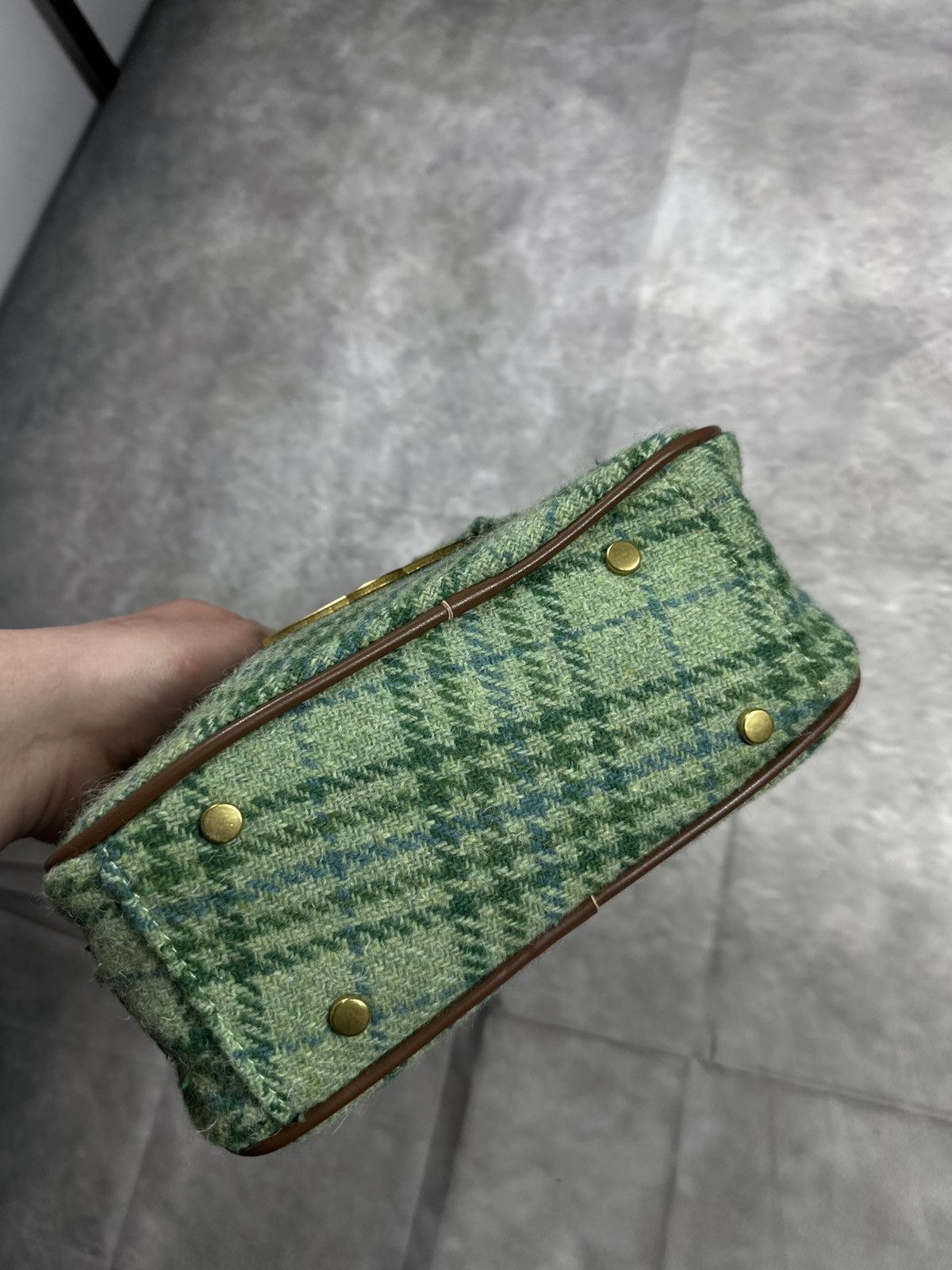 Vivienne Westwood Vivienne Westwood x Harris Tweed wool hand bag Size ONE SIZE - 4 Thumbnail