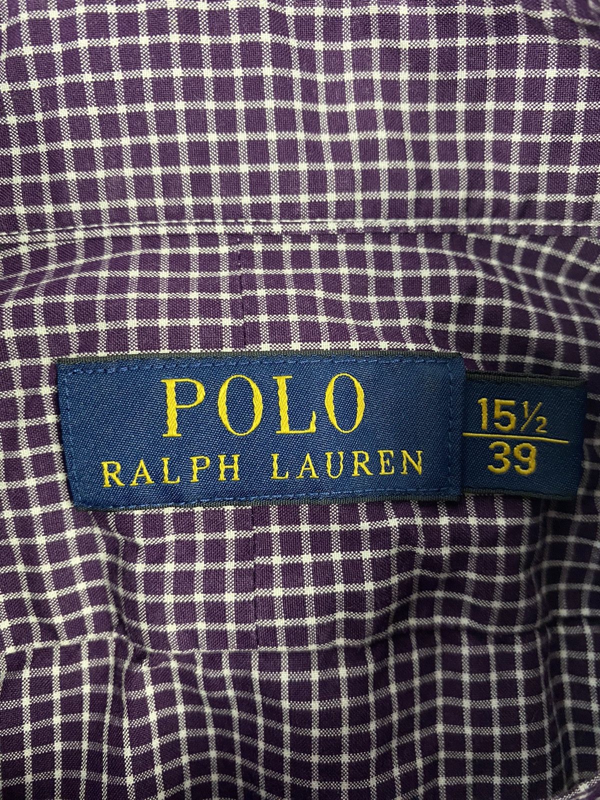 Polo Ralph Lauren Polo Ralph Lauren Checkered Button Up Shirt Size US L / EU 52-54 / 3 - 8 Thumbnail