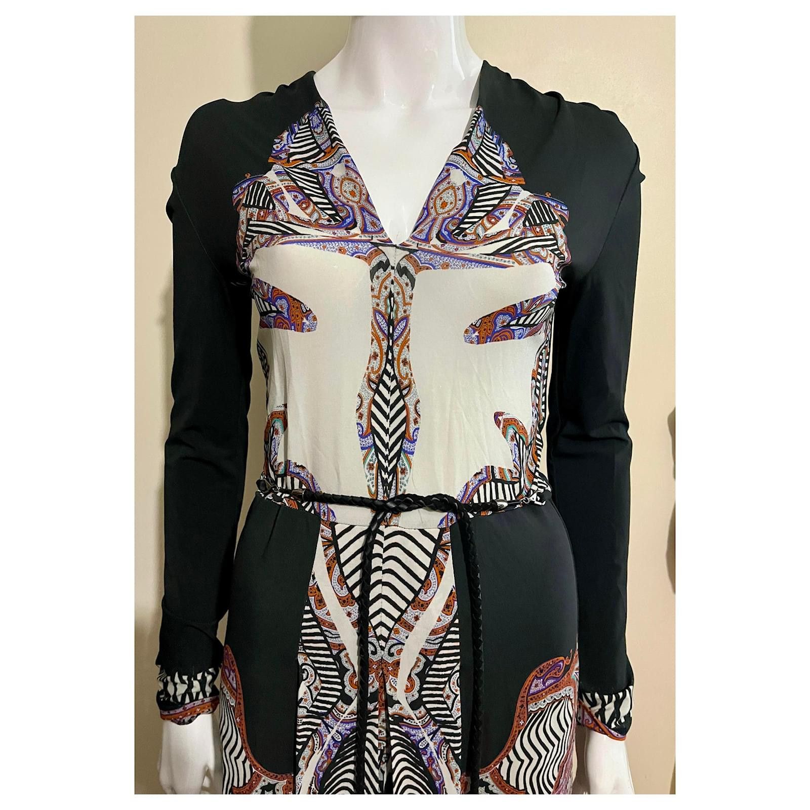 Etro Etro abstract floral dress Size S / US 4 / IT 40 - 3 Thumbnail