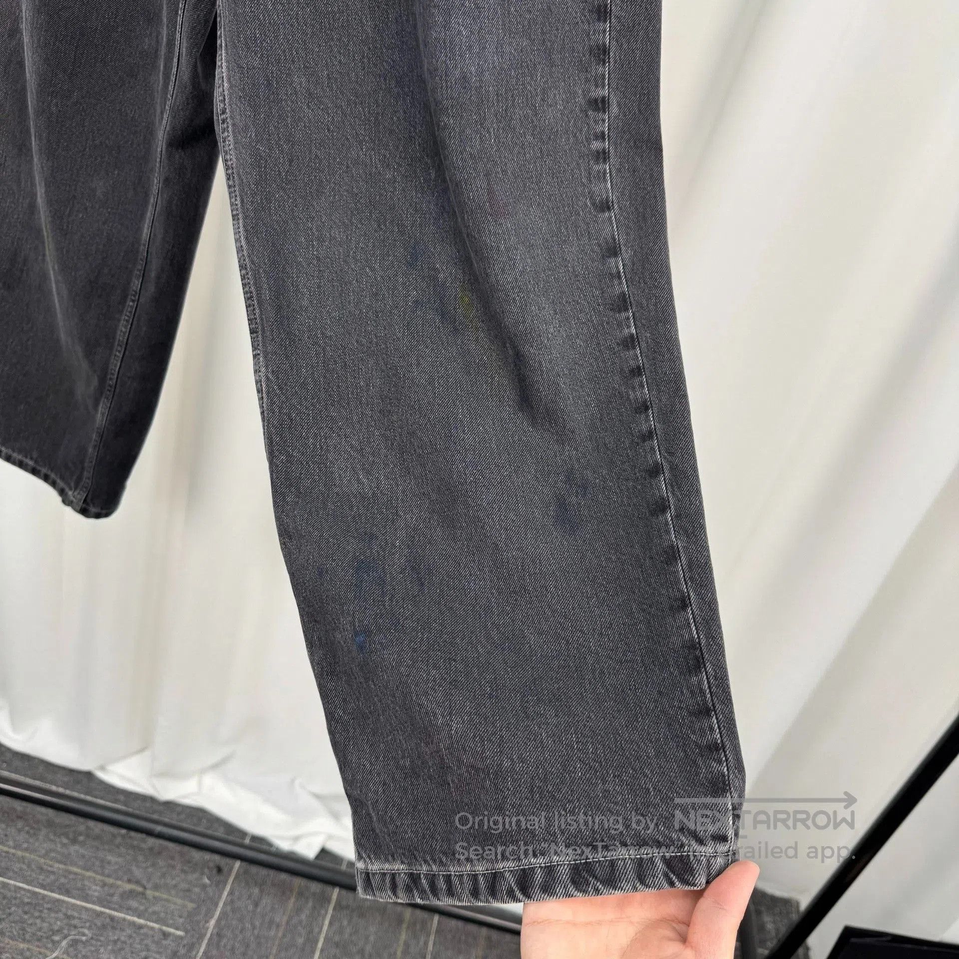 Maison Margiela Maison Margiela Ink-Splashed Washed Jeans. Size US 29 - 4 Thumbnail