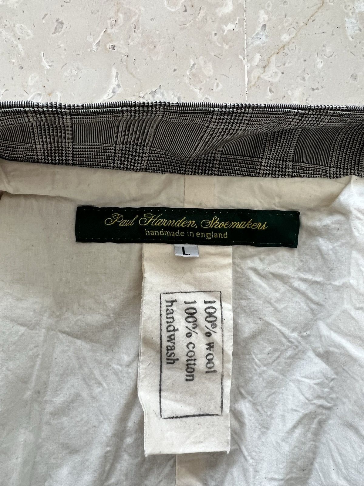 Paul Harnden Shoemakers Check ss artist Size US L / EU 52-54 / 3 - 3 Thumbnail