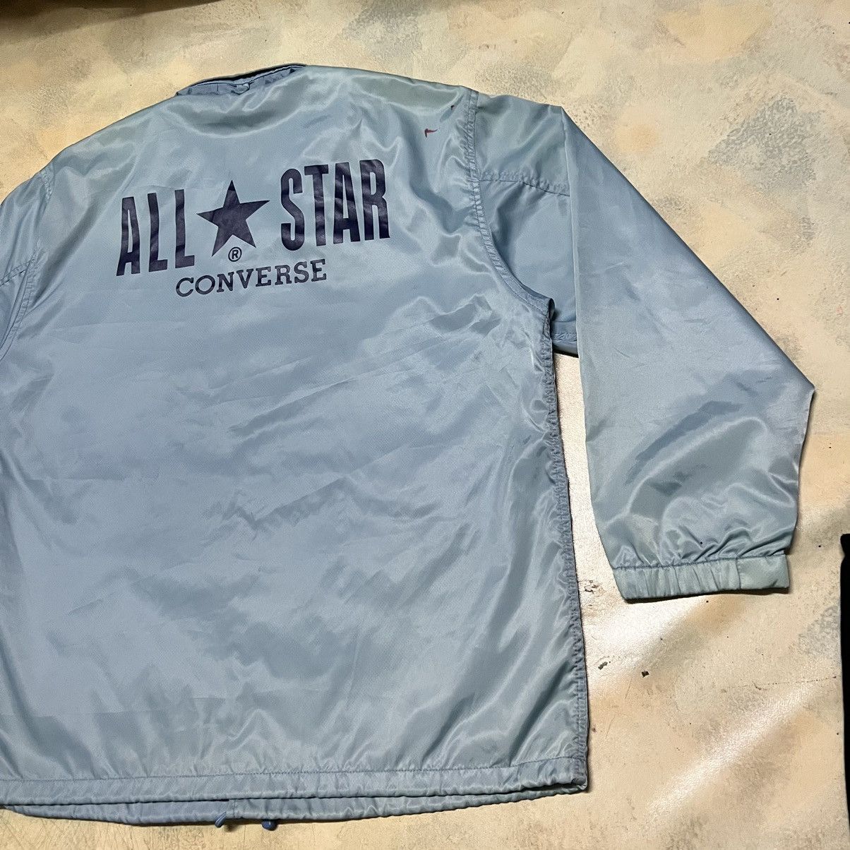 Converse Vintage Converse All Star Big Logo Coach Jacket Size US L / EU 52-54 / 3 - 19 Thumbnail