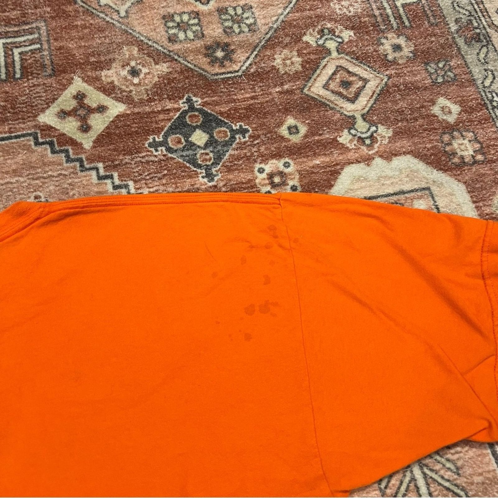 Vintage Daytona Beach Bike Week 2010 Orange Tee Shirt Size US XXL / EU 58 / 5 - 6 Thumbnail
