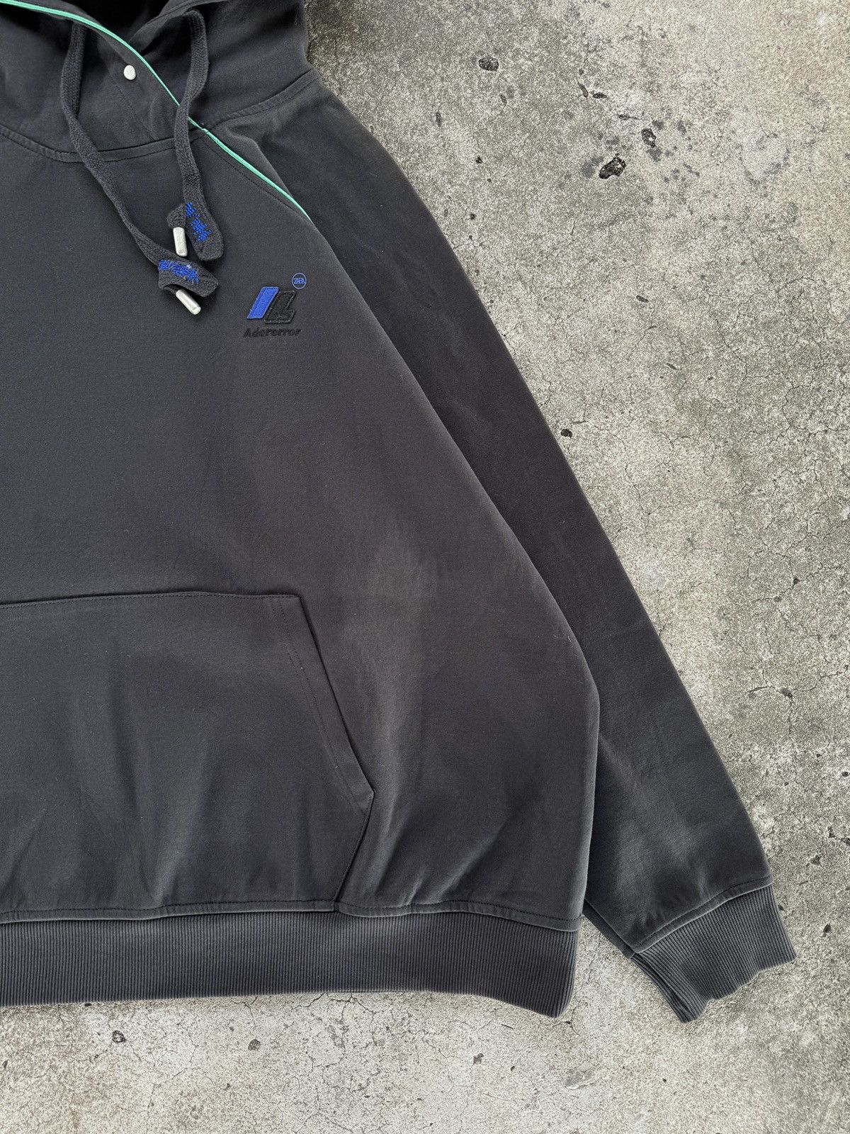 Ader Error Ader Error x Zara Embroidered Hoodies Size US XXL / EU 58 / 5 - 5 Thumbnail