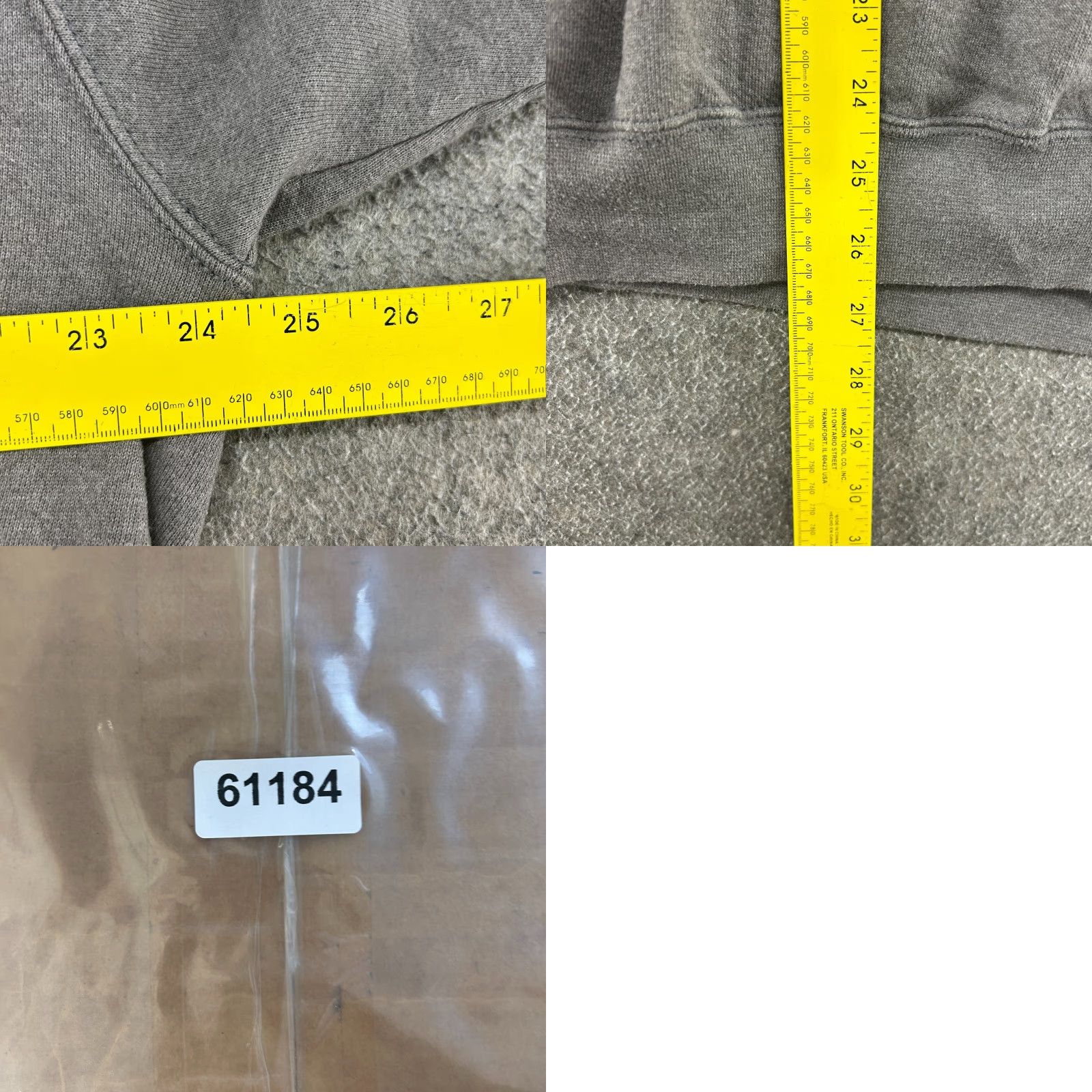 Nike VINTAGE Nike Sweatshirt Mens L Grey Pullover Crew Neck Swoosh Mini Check Y2K Cotton Fleece Logo Sweatshirt All Seasons Size US L / EU 52-54 / 3 - 8 Thumbnail