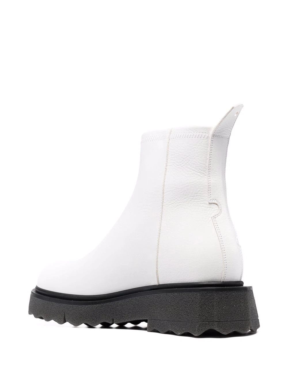 Off-White o1y0225 Ankle Boots in White Size US 5 / EU 37 - 3 Thumbnail