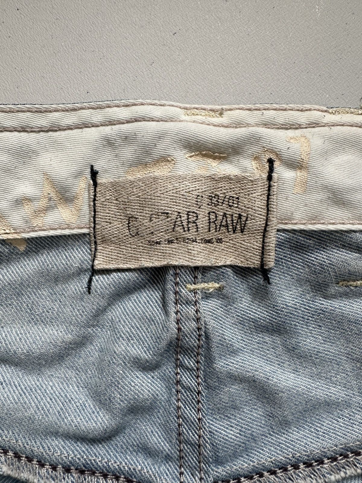 G-Star G-star Avant Garde Denim Jeans Size US 34 / EU 50 - 13 Thumbnail
