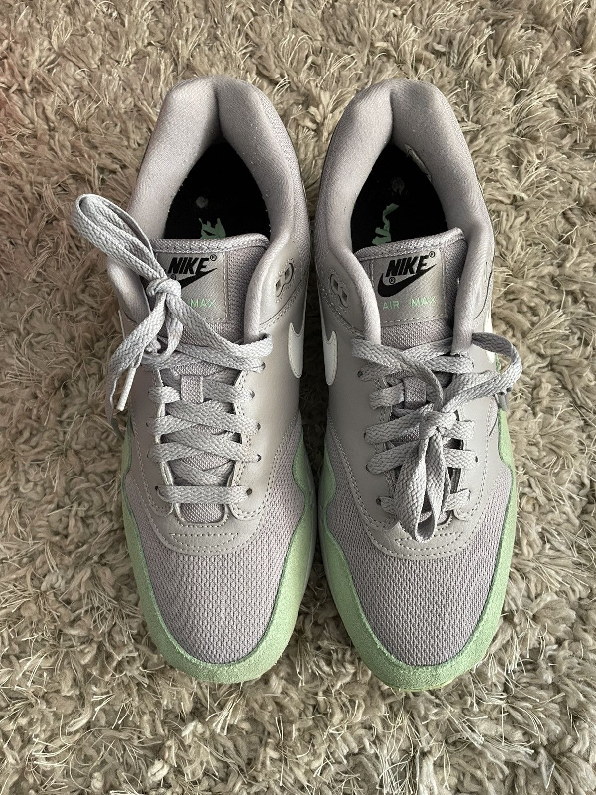 Nike Nike Air Max 1 Atmosphere Grey Fresh Mint Size US 11 / EU 44 - 5 Thumbnail