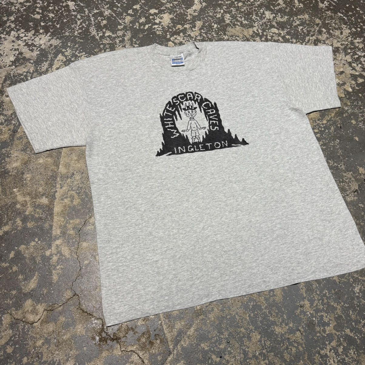 Other Vintage White Scar Caves Ingleton Gnome Graphic Tshirt Size US XL / EU 56 / 4 - 2 Thumbnail