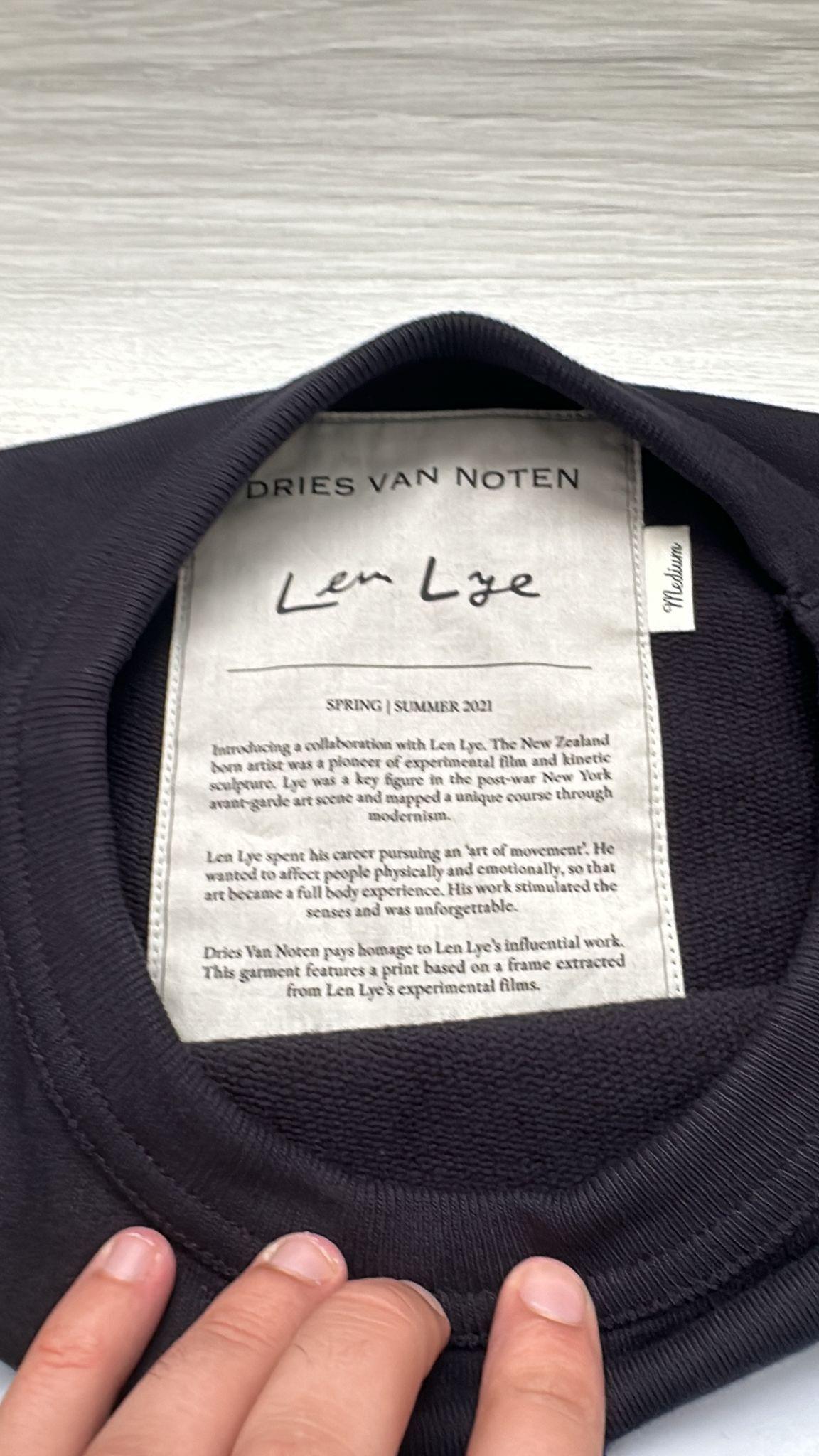 Dries Van Noten Dries Van Noten x Len Lye Haxti Sweatshirt Medium Size US M / EU 48-50 / 2 - 6 Thumbnail