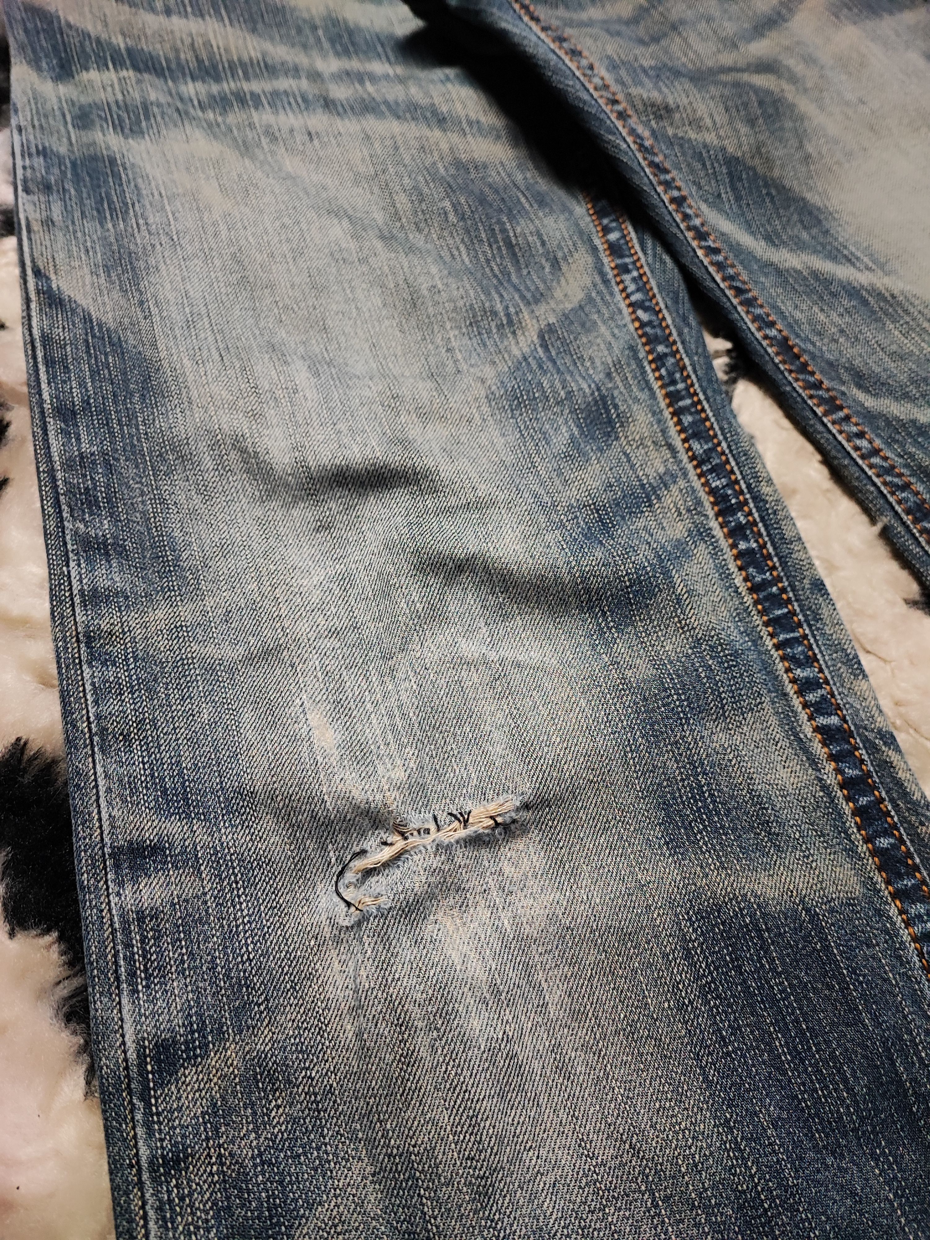 Edwin Edwin XV Vintage Rusty Distress Faded Size US 28 / EU 44 - 5 Thumbnail
